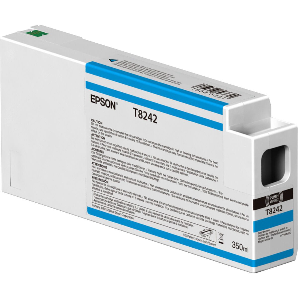 Epson Tintenpatrone (Original Tintenpatrone Epson C13T54X60N Türkis)