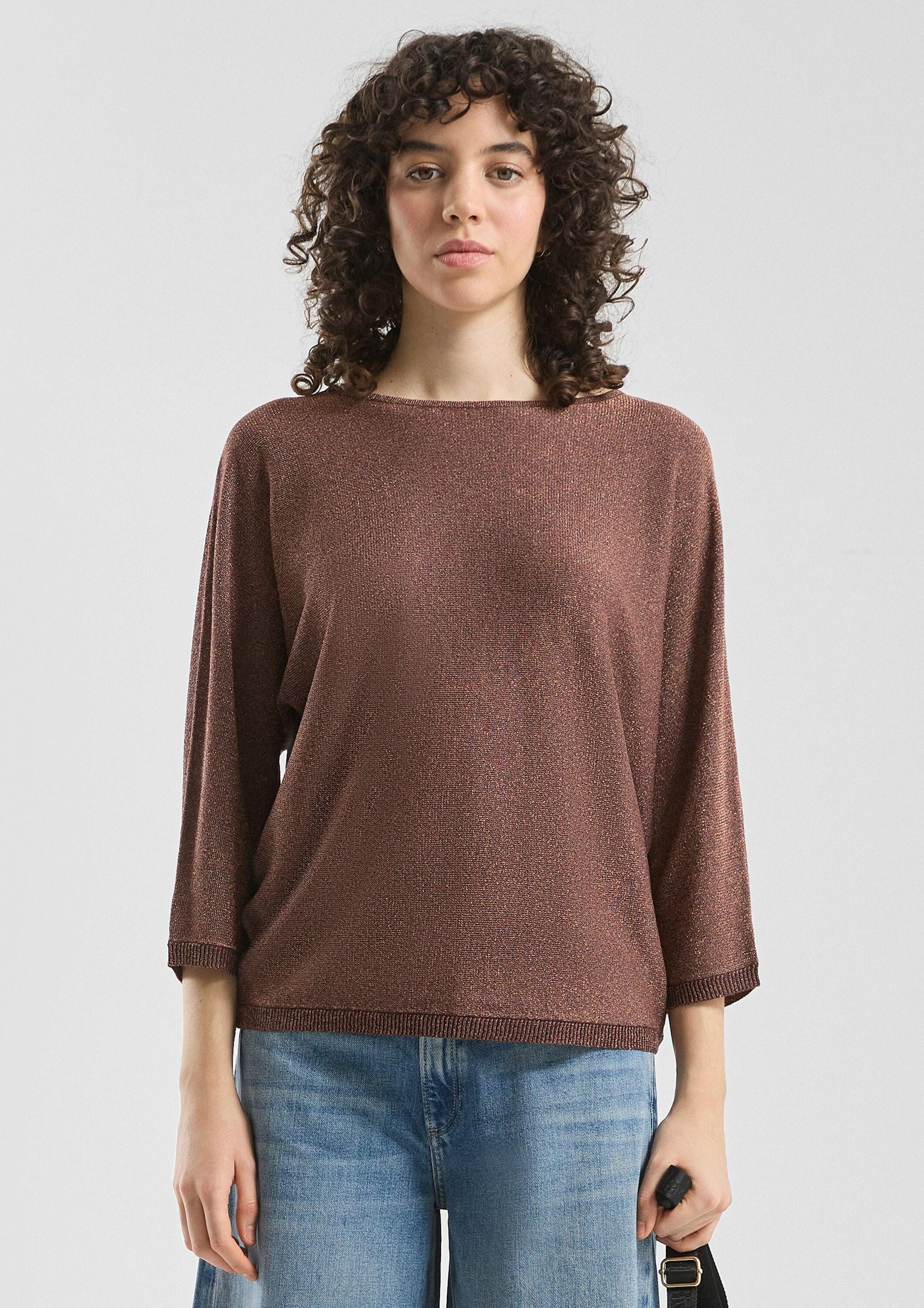 QS 3/4 Arm-Pullover Strickpullover Pullover in günstig online kaufen