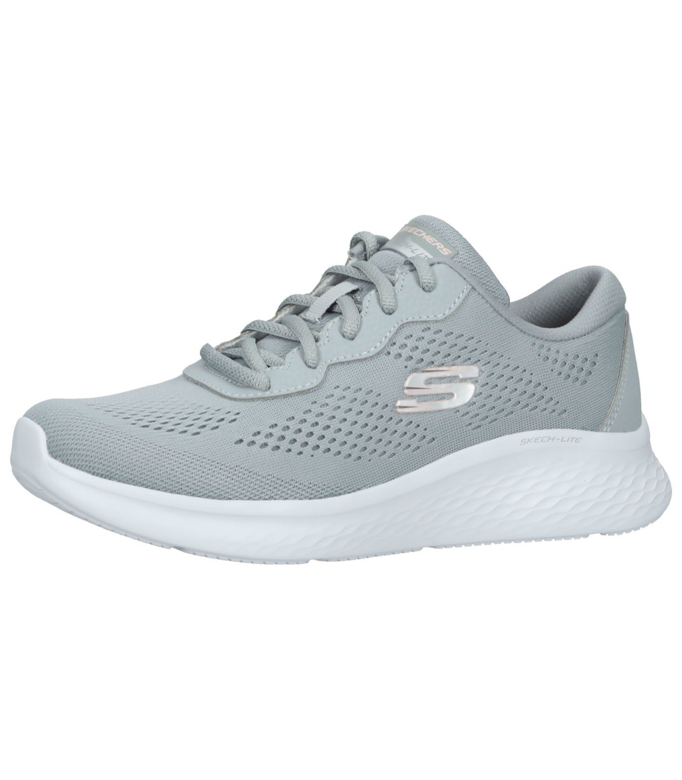 Grau Sneaker Textil Sneaker Skechers