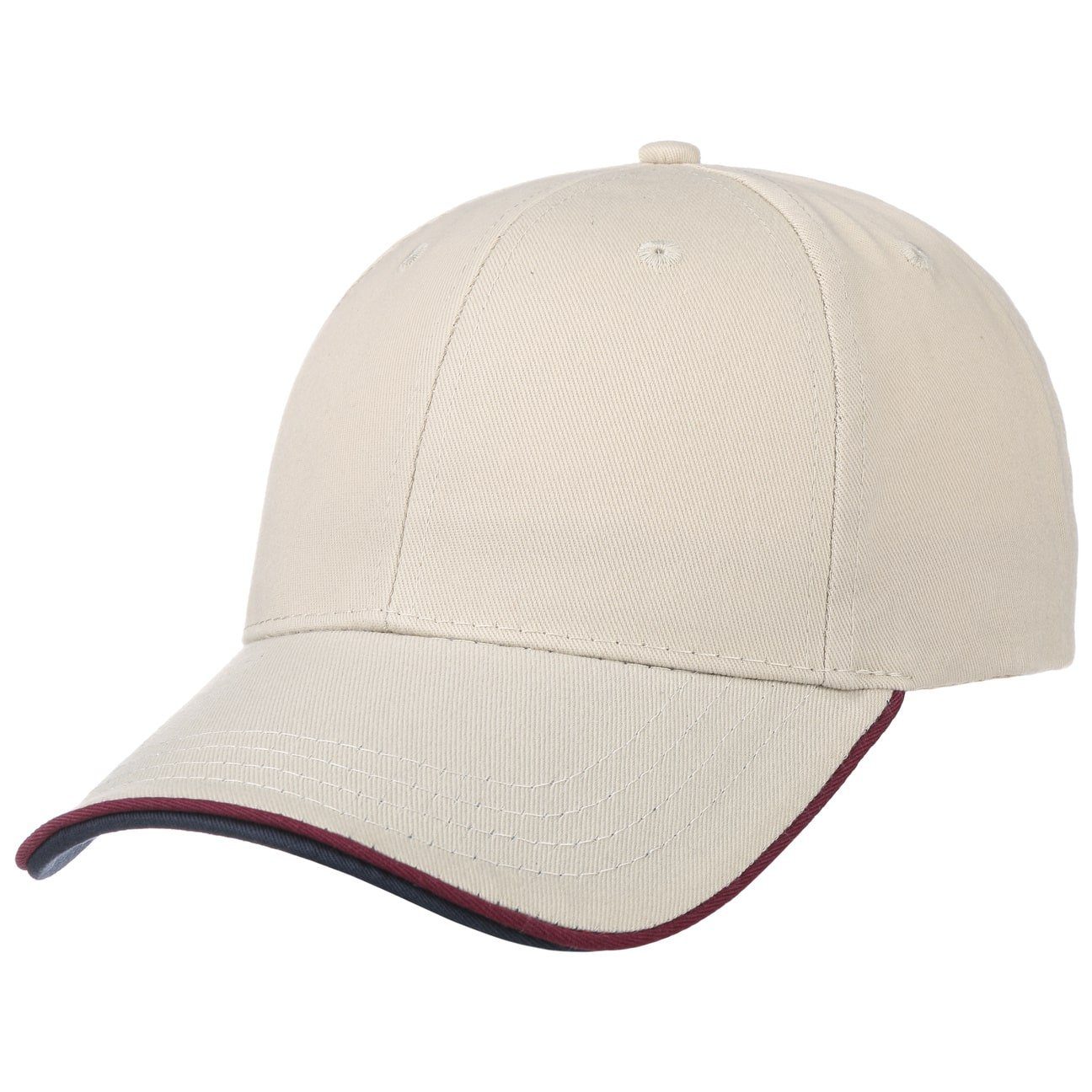 Atlantis Baseball Cap (1-St) Basecap mit Schirm beige