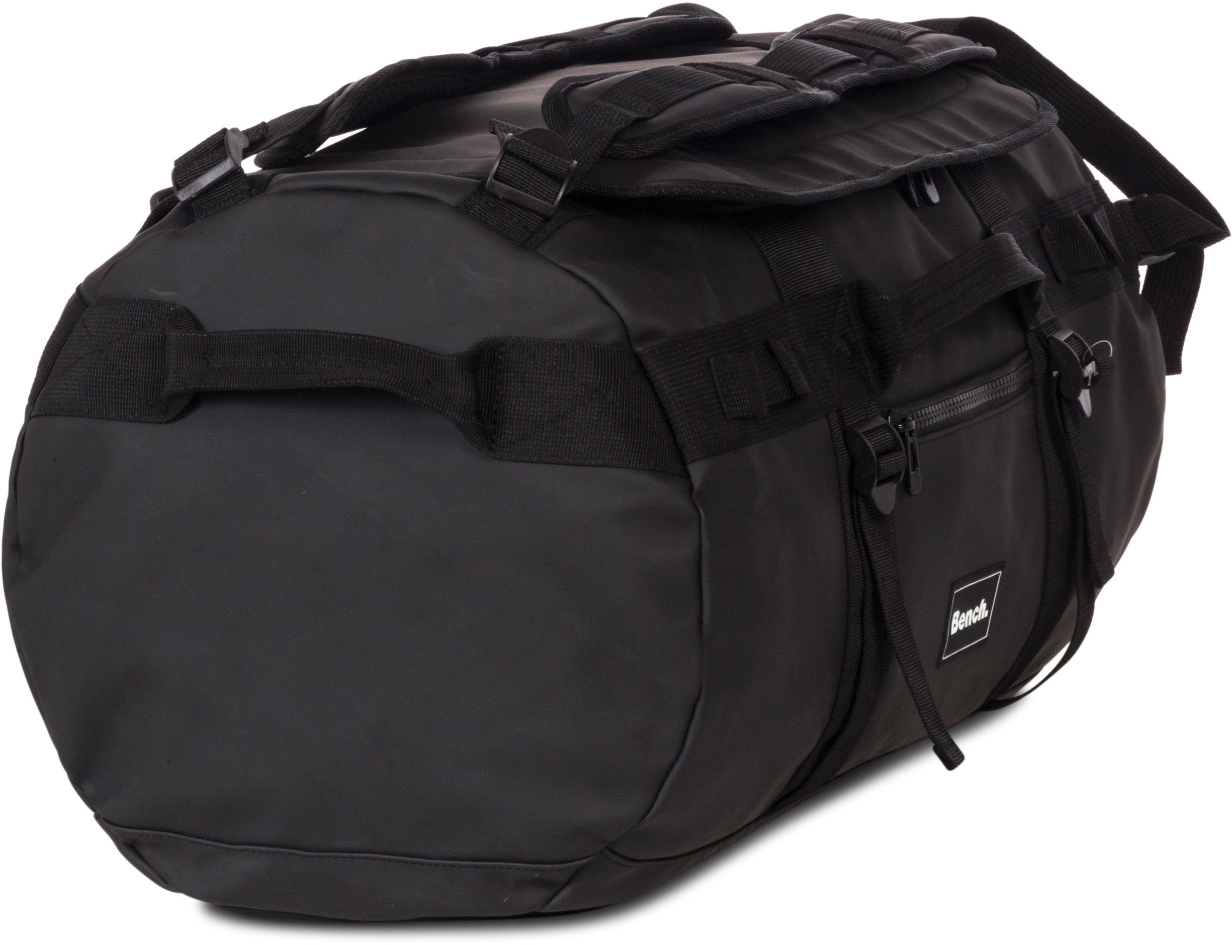 wasserabweisendem Reisetasche aus Hydro, Material Rucksackfunktion; mit schwarz, Bench.