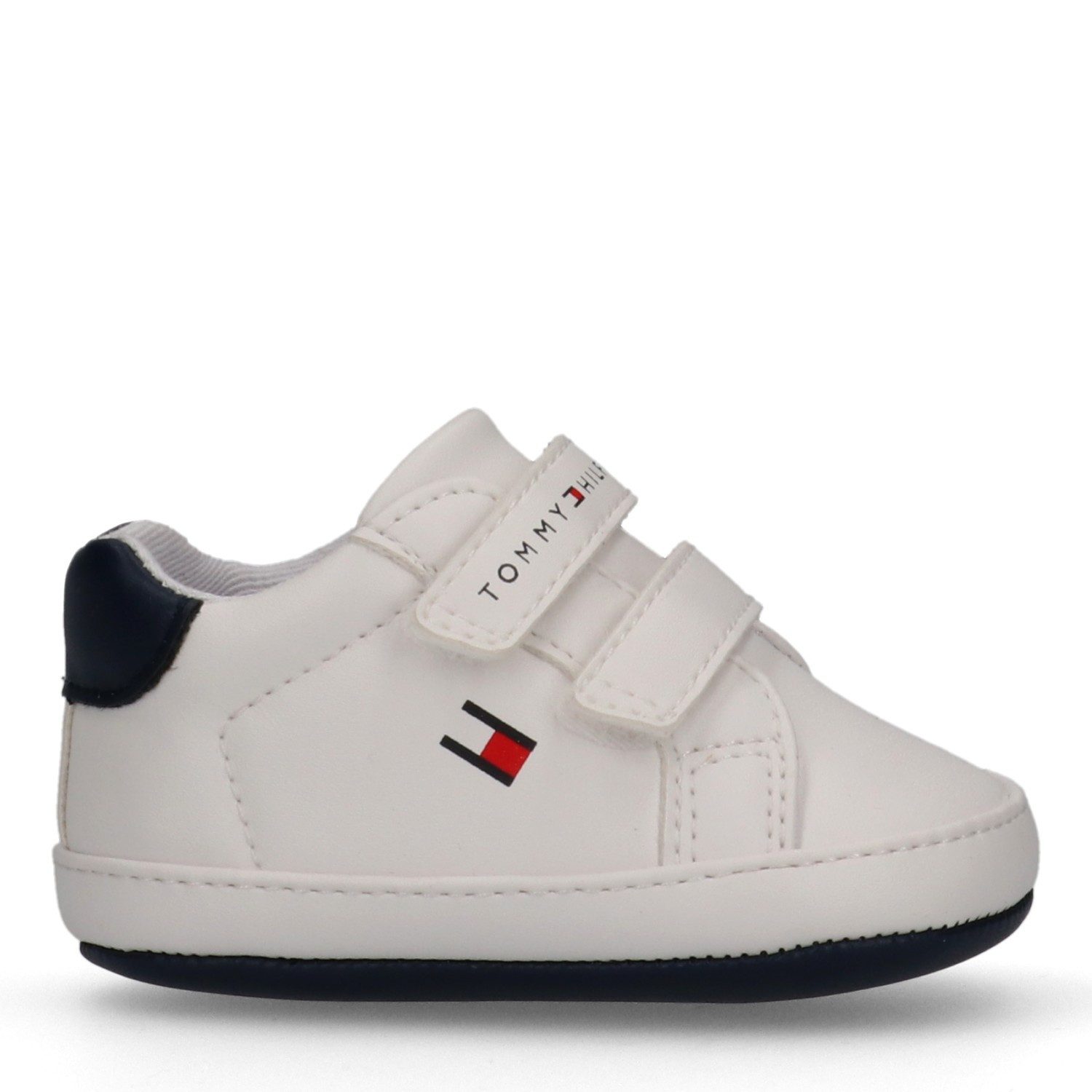 Tommy Hilfiger Lauflernschuh Babyschuh, Klettschuh für Babys mit Logoverzierung