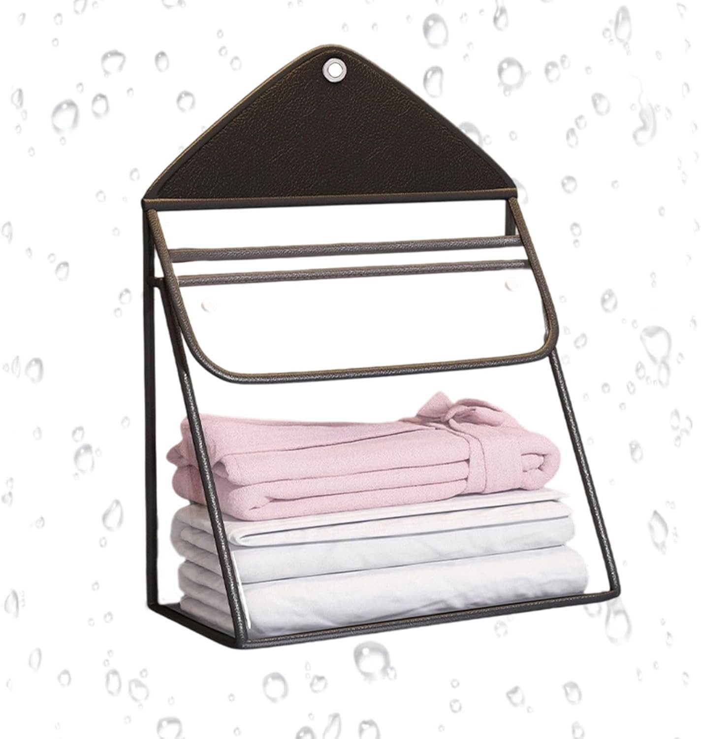 FELIXLEO Aufbewahrungstasche Wasserdichte Duschtasche PVC Transparent Handytasche Haken (1-tlg)