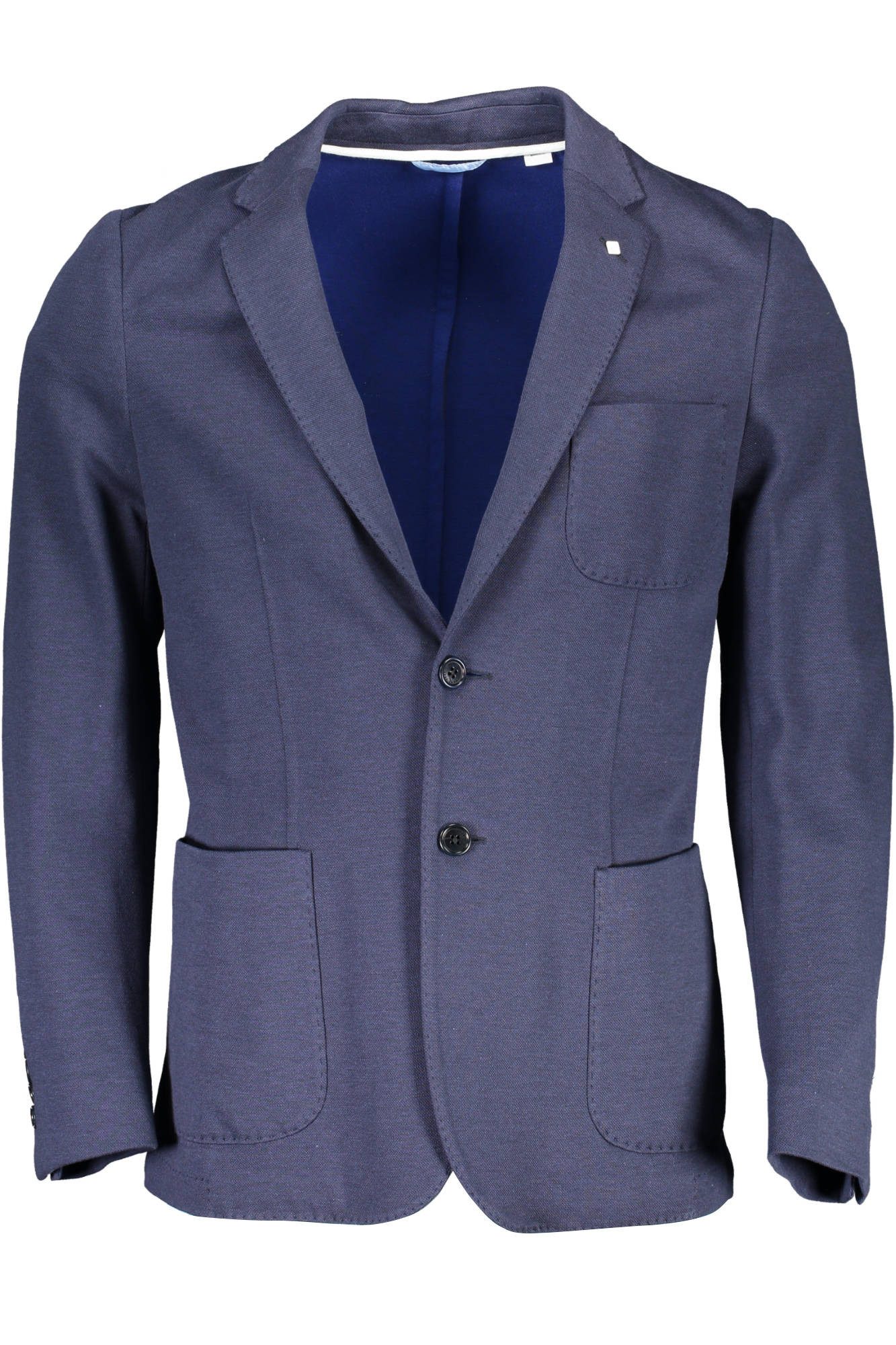 Gant Outdoorjacke Eleganter Herrenblazer Blau - Klassische Jacke mit Taschen & Knöpfen