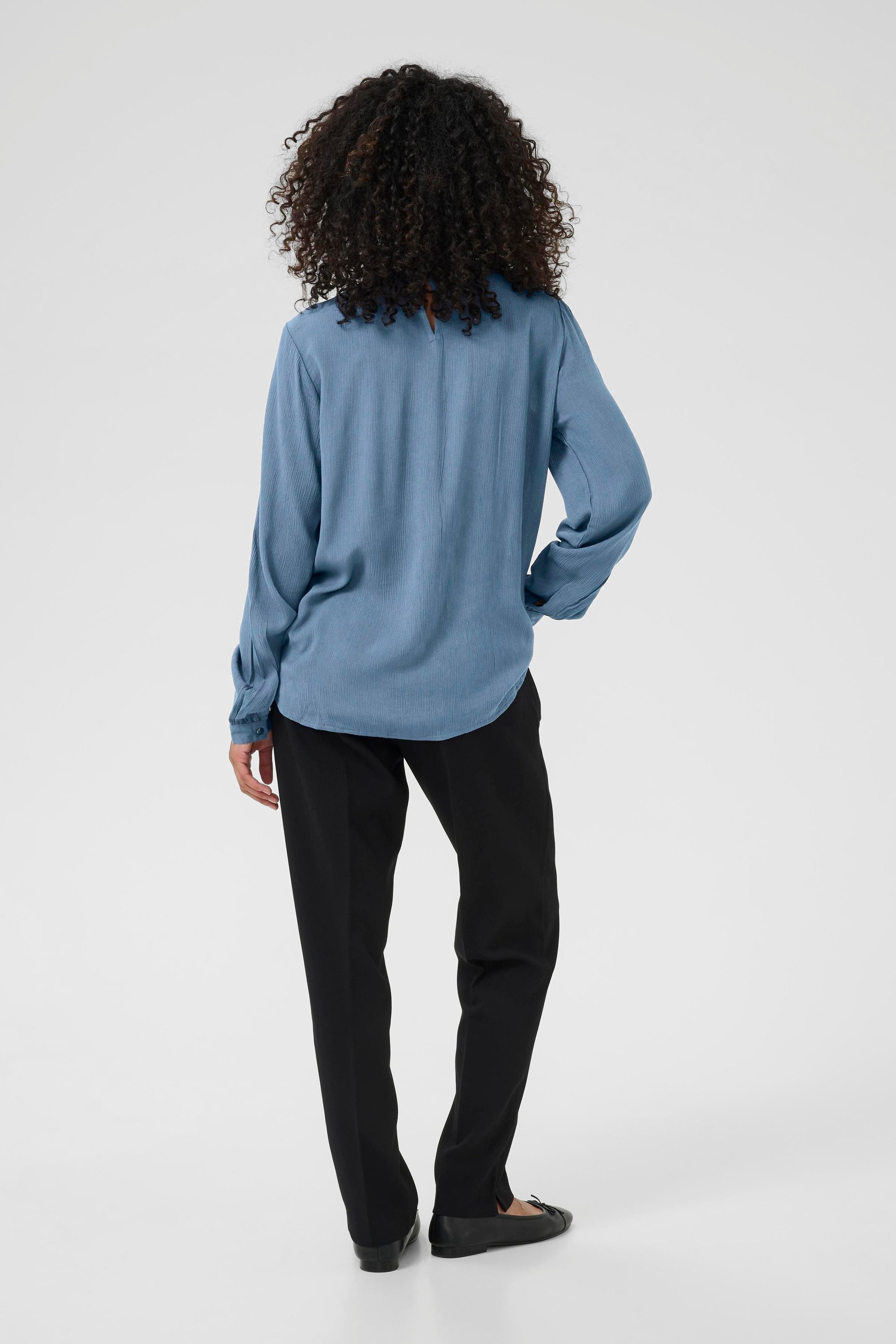 KAFFE Langarmbluse Langarm-Bluse Trine günstig online kaufen