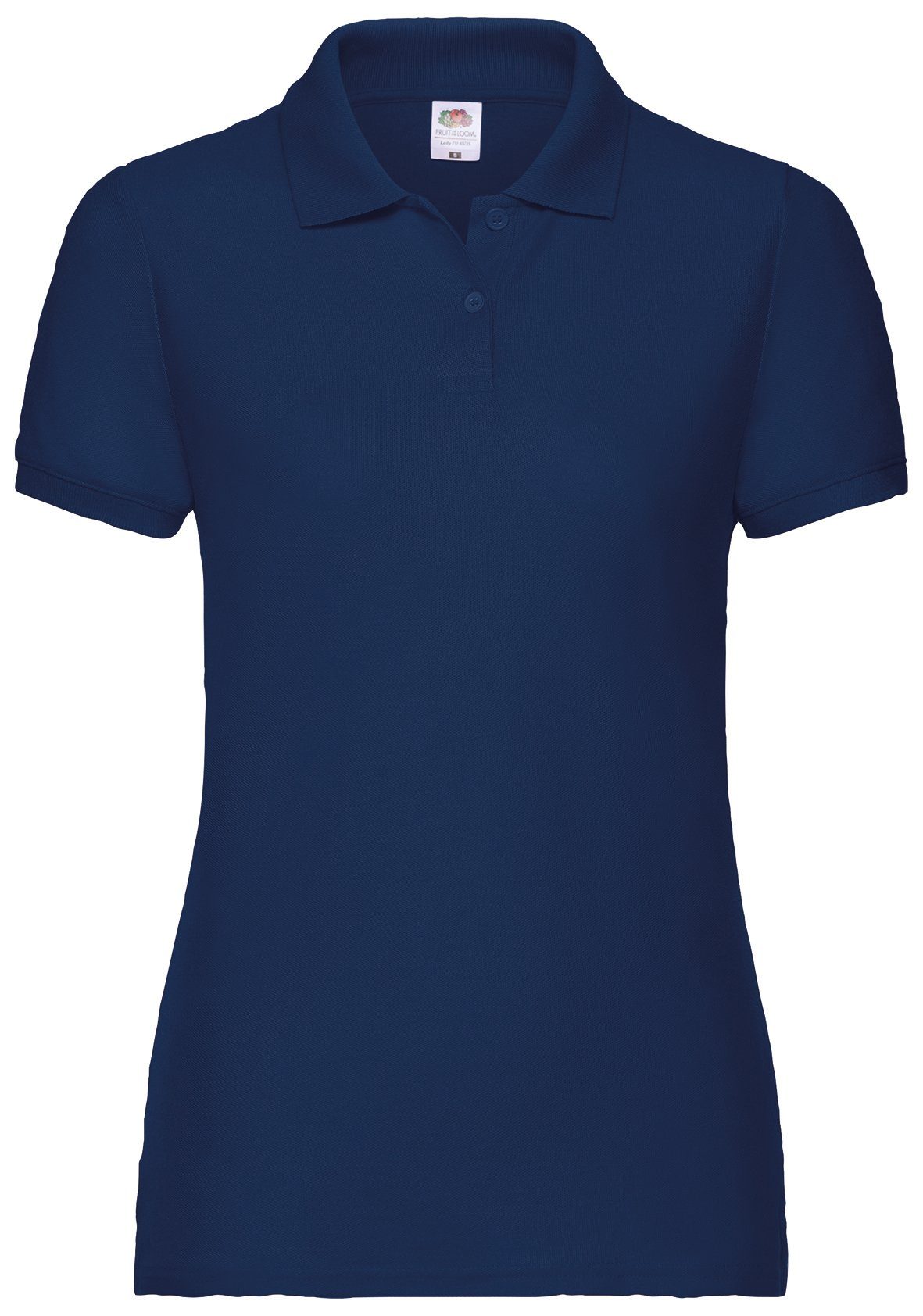 Poloshirt the of Loom Lady-Fit 65/35 Polo Fruit Fruit the Loom of navy