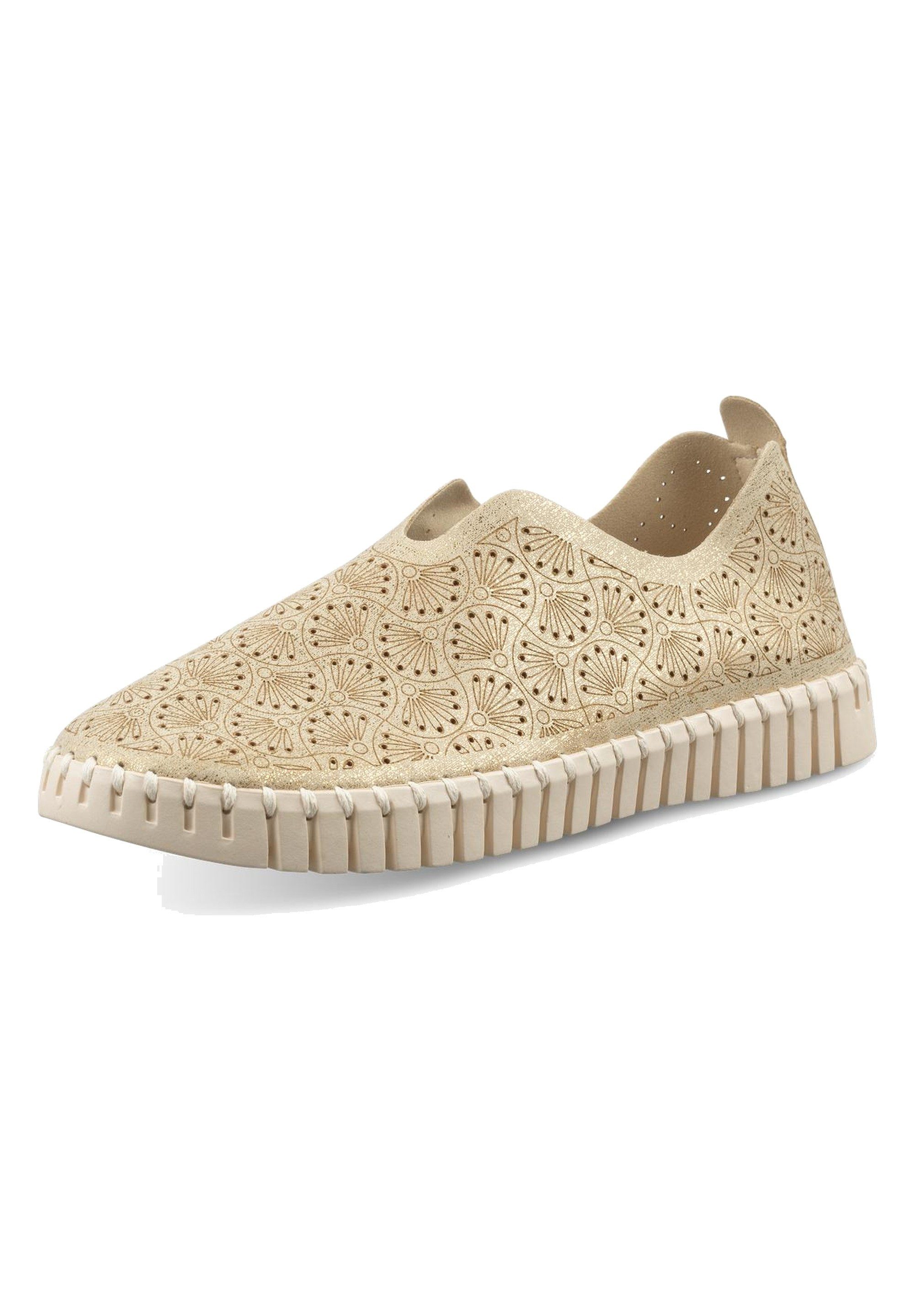 Ilse Jacobsen TULIP3484 Slipper Plateausohle, atmungsaktive Mikrofaser, hoher Tragekomfort