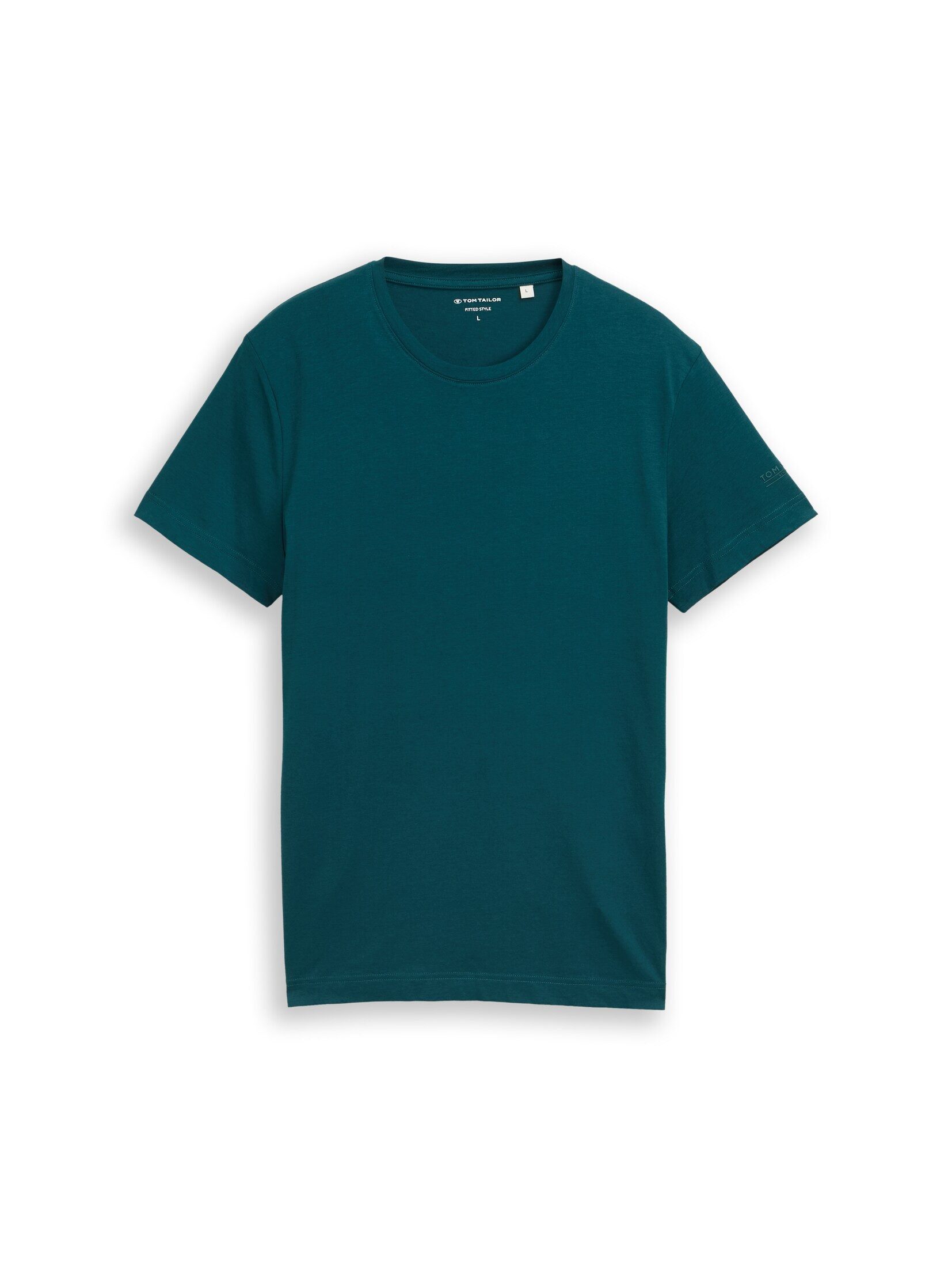TOM TAILOR T-Shirt T-Shirt Basic Fitted T-Shirt günstig online kaufen