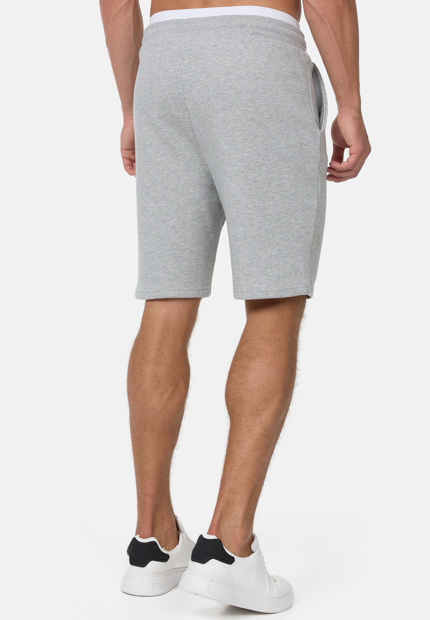 Mix Sweatshorts Eckerd Lt Grey Indicode