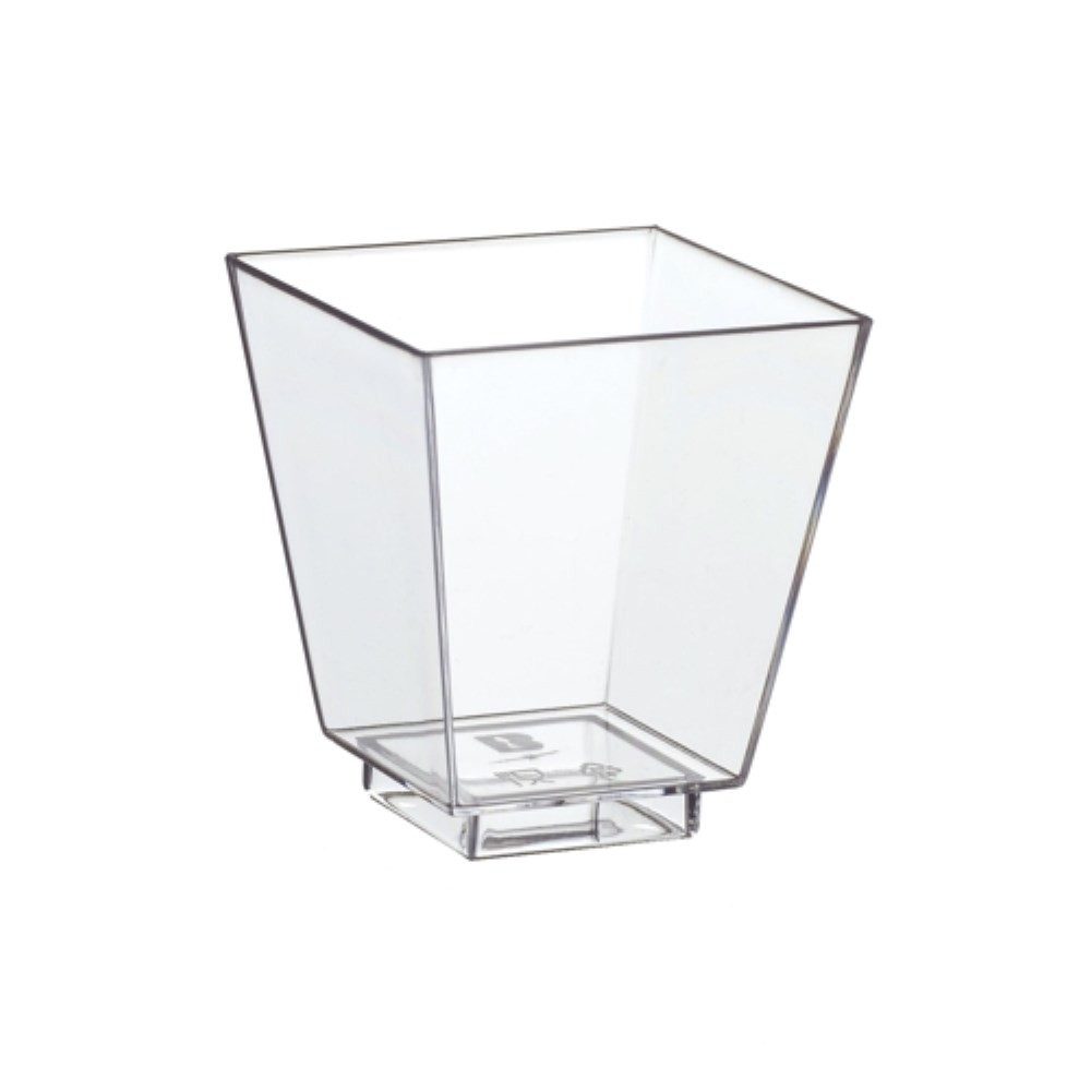 Starpak Schale 50 Fingerfood - Schalen, PS eckig 50ml 5cm x 4,5cm x 4,5cm glasklar