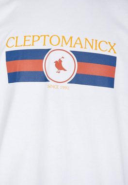 Cleptomanicx T-Shirt Gulli mit Statement-Logo