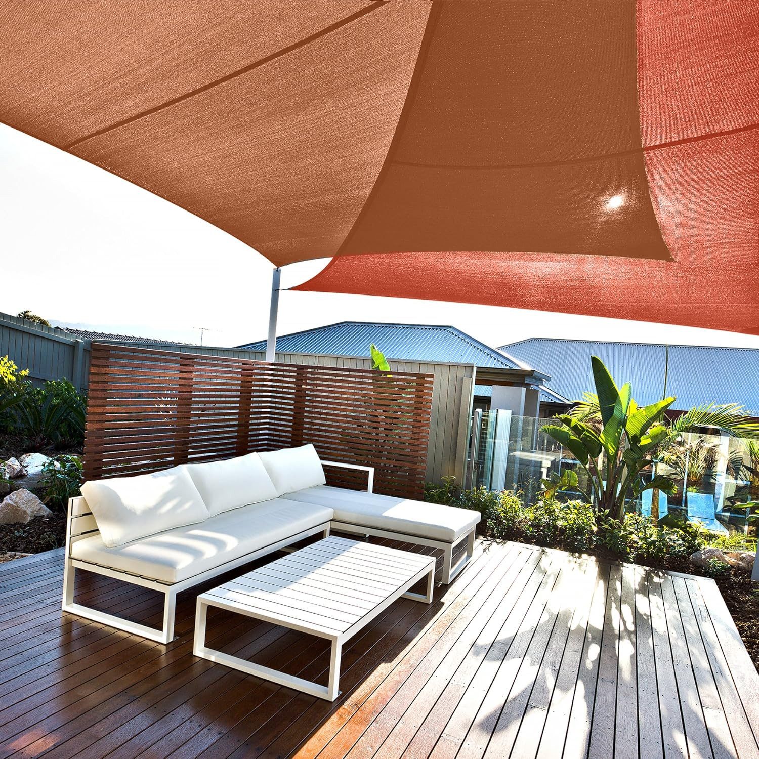 Liszton Sonnensegel Sonnensegel Rechteck 4.5x4.5m, Sonnenschutz günstig online kaufen