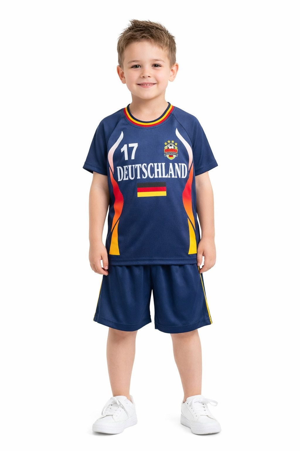 Fußballtrikot Fußball Fan Set Deutschland Germany Trikot + Shorts 2026, JS780