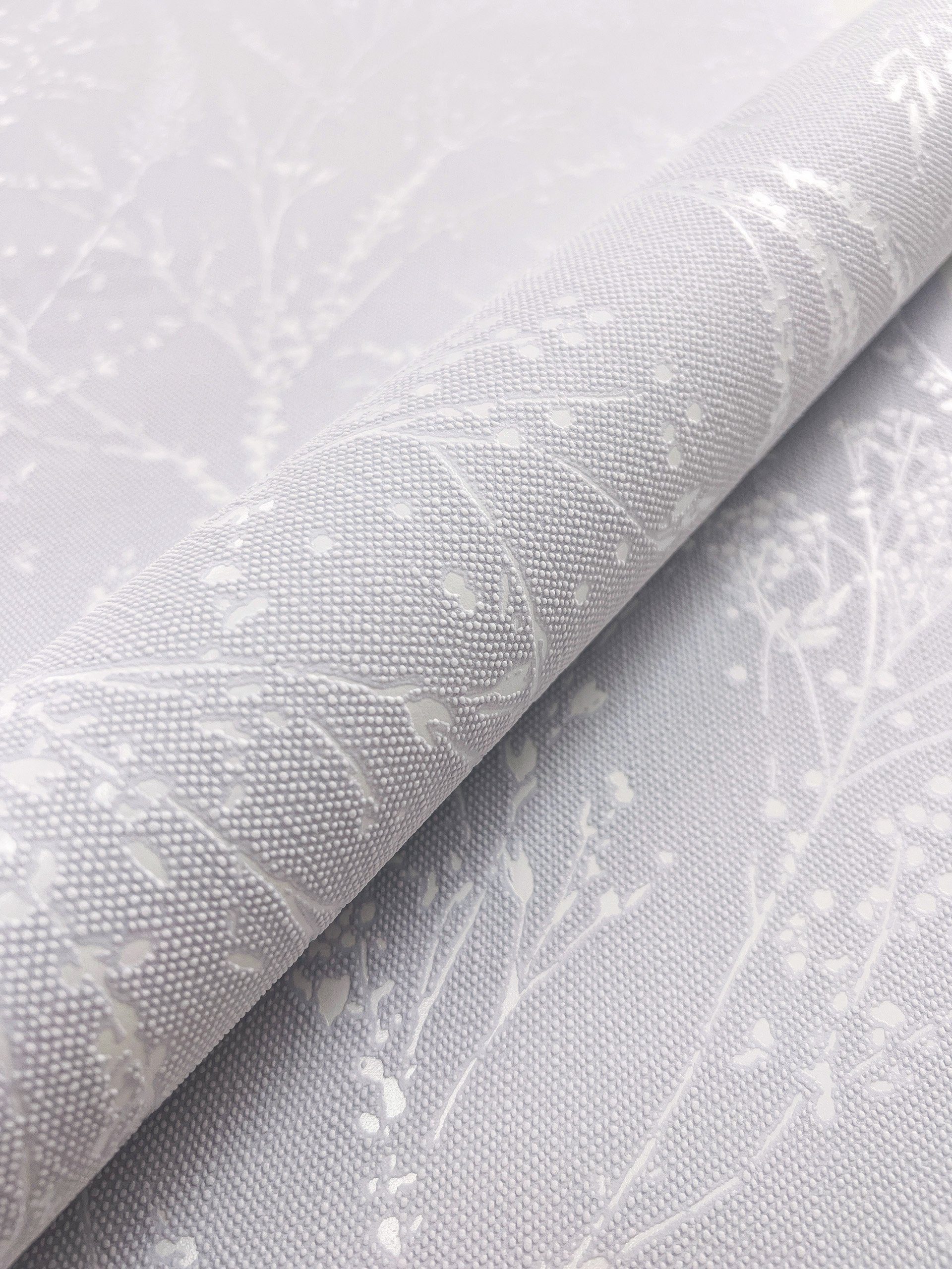 Newroom Vliestapete, Lila Tapete Floral Äste günstig online kaufen