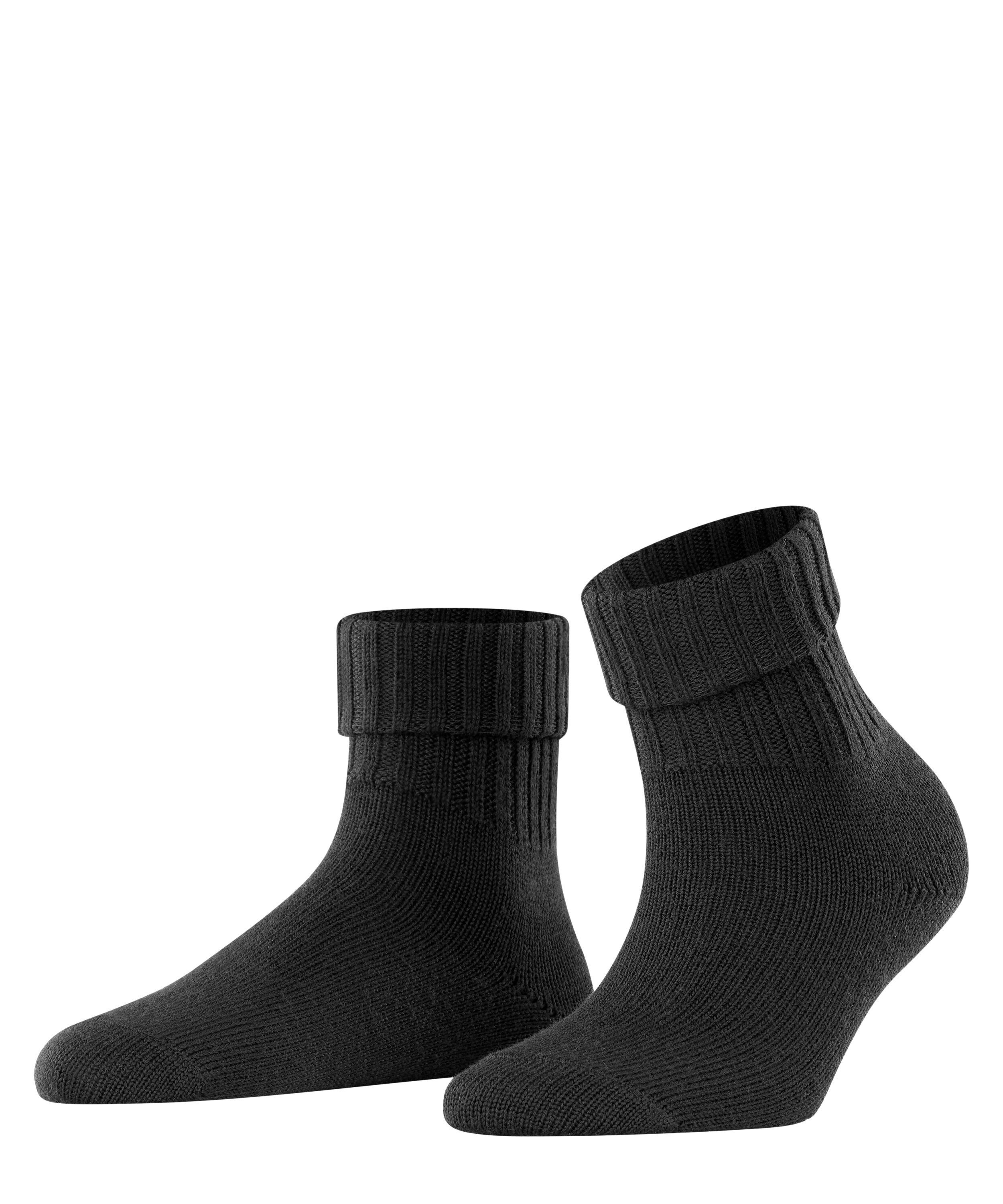 Socken (3000) black (1-Paar) Plymouth Burlington