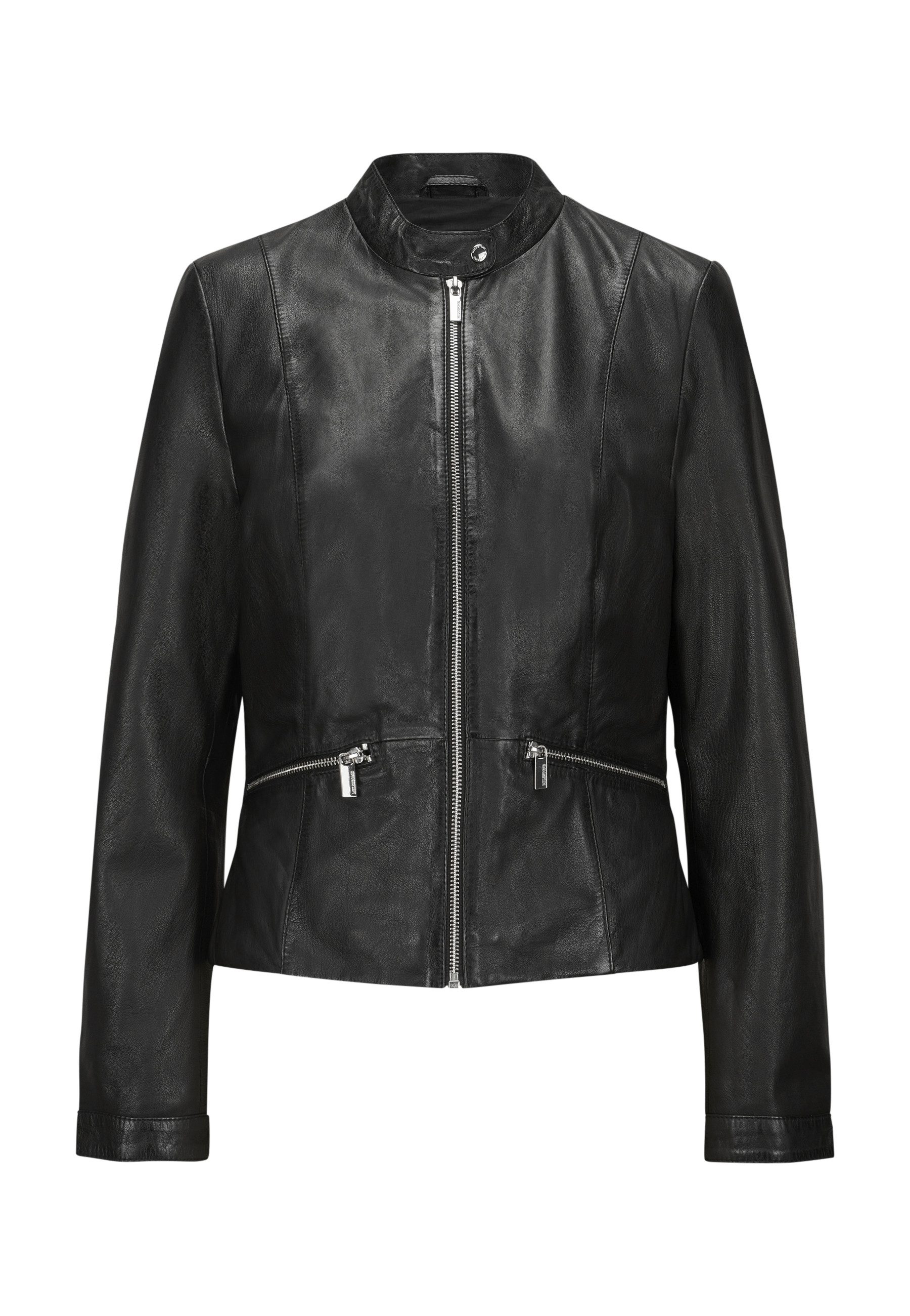 Milestone Bikerjacke MSMascha Damen Lederjacke Jacke Leder klassisch normale Passform