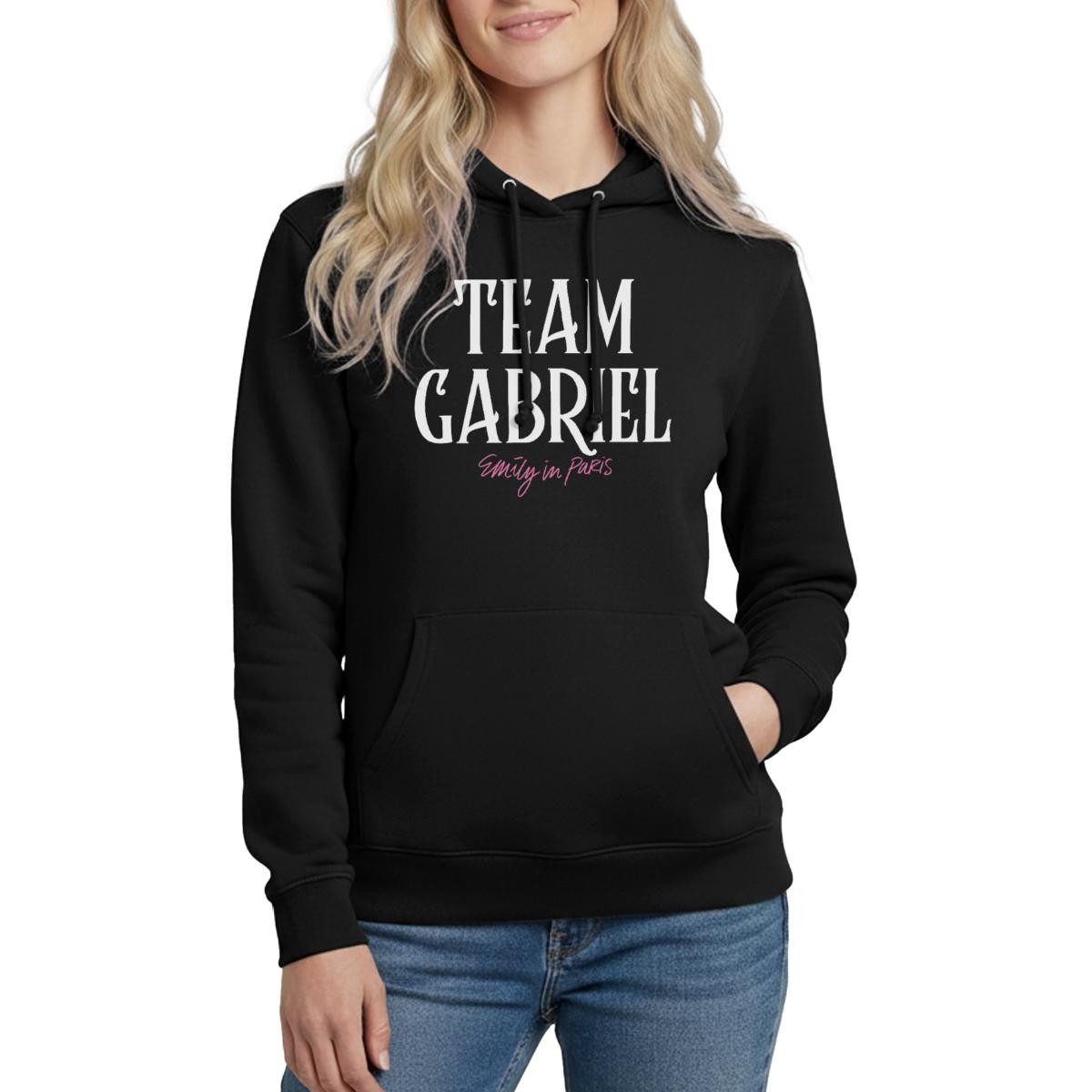 Spreadshirt Hoodie Emily In Paris Team Gabriel Damen Hoodie (1-tlg)