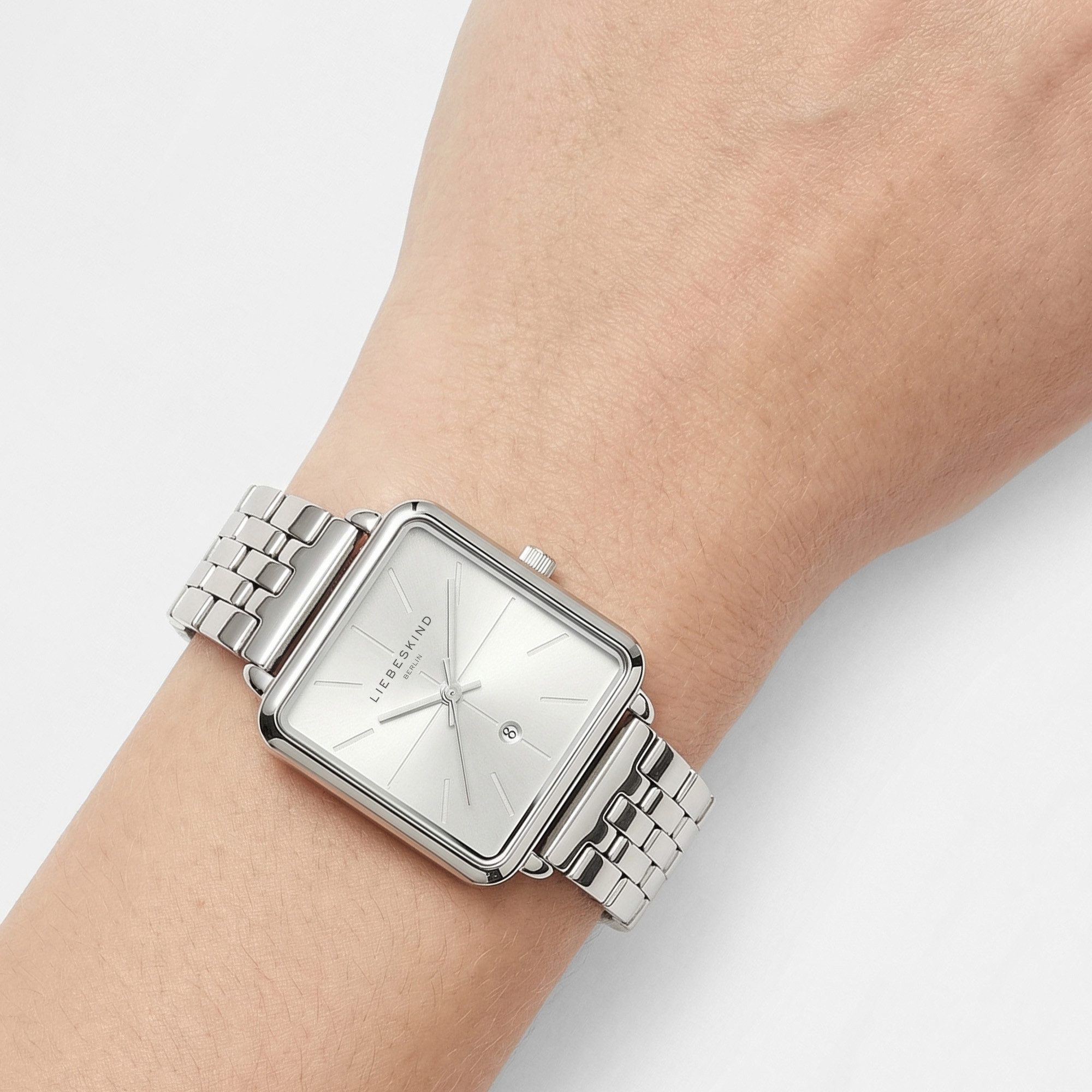 Liebeskind Berlin Quarzuhr Square Classic Edelstahl günstig online kaufen
