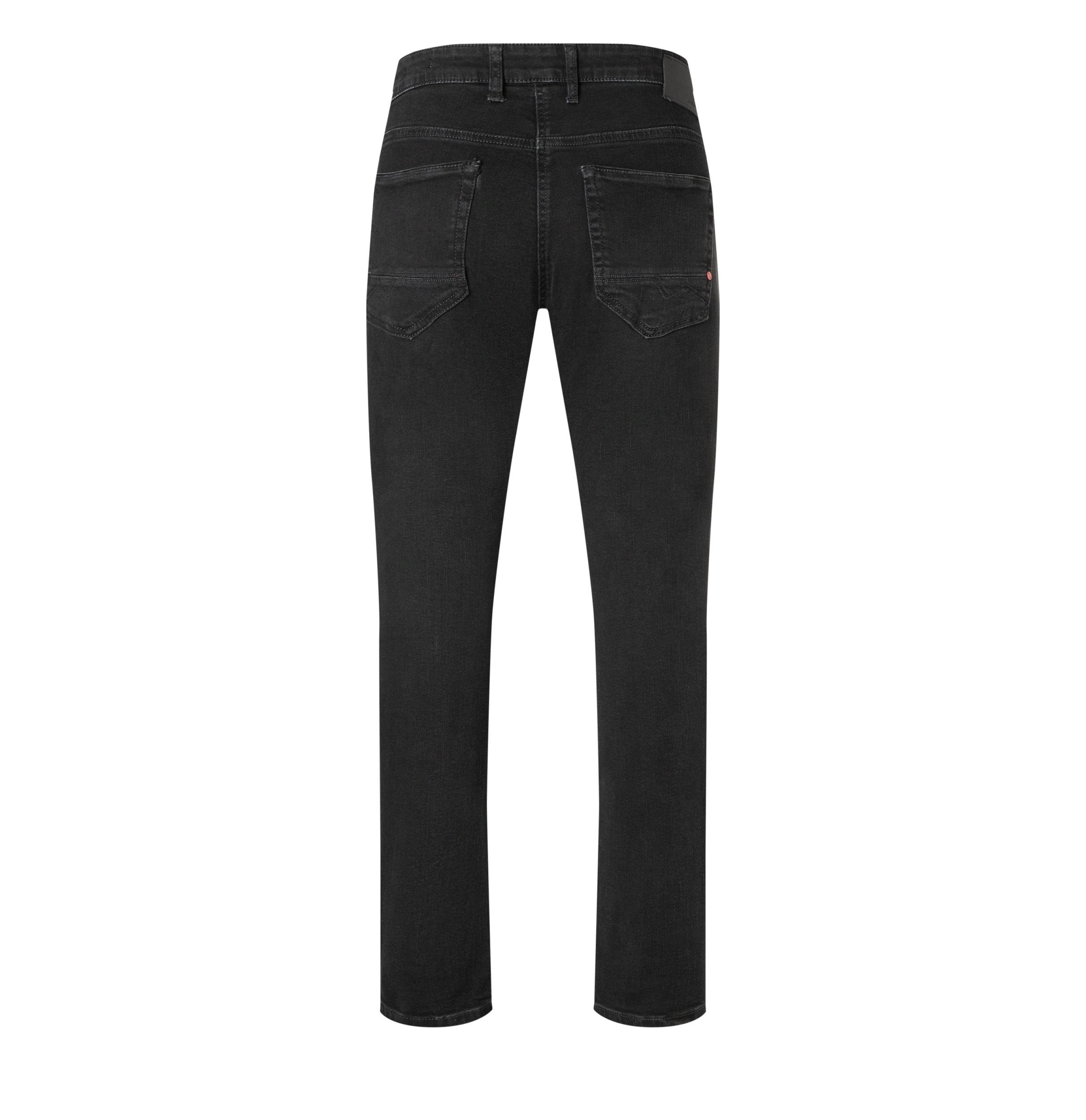 MAC 5-Pocket-Jeans H892 black Pipe washed Arne black