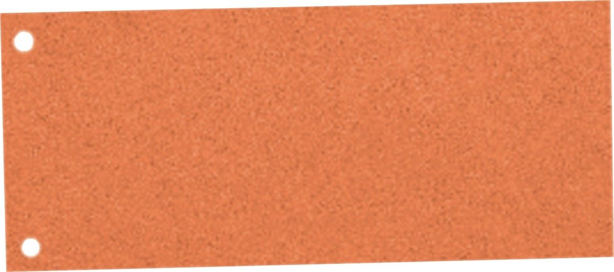 ESSELTE Aktenordner Trennstreifen 10,5x24cm VE=100 Stück orange