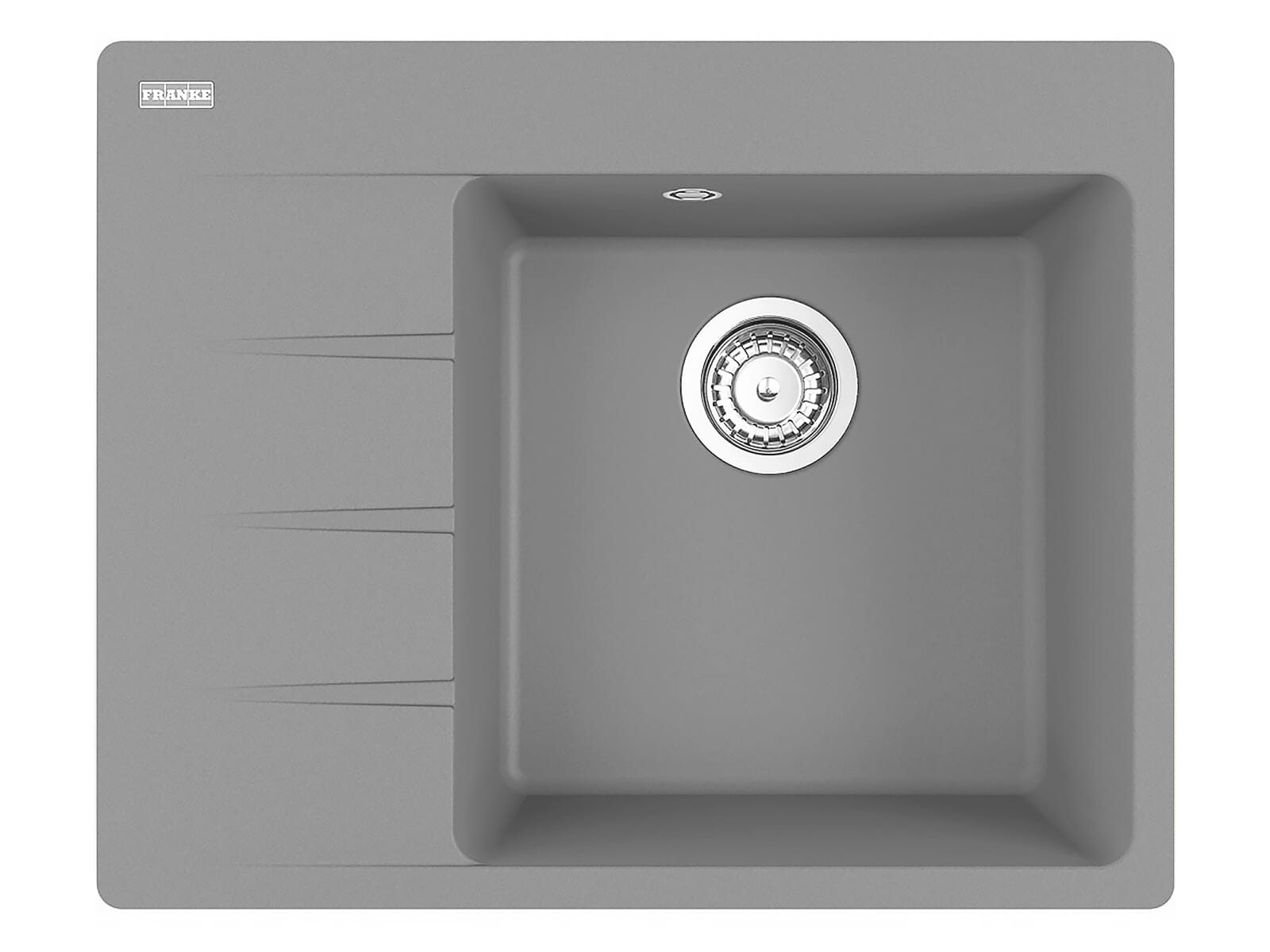 FRANKE Granitspüle, rechteckig, 62/50 cm, (1 St), aus Sanitized®