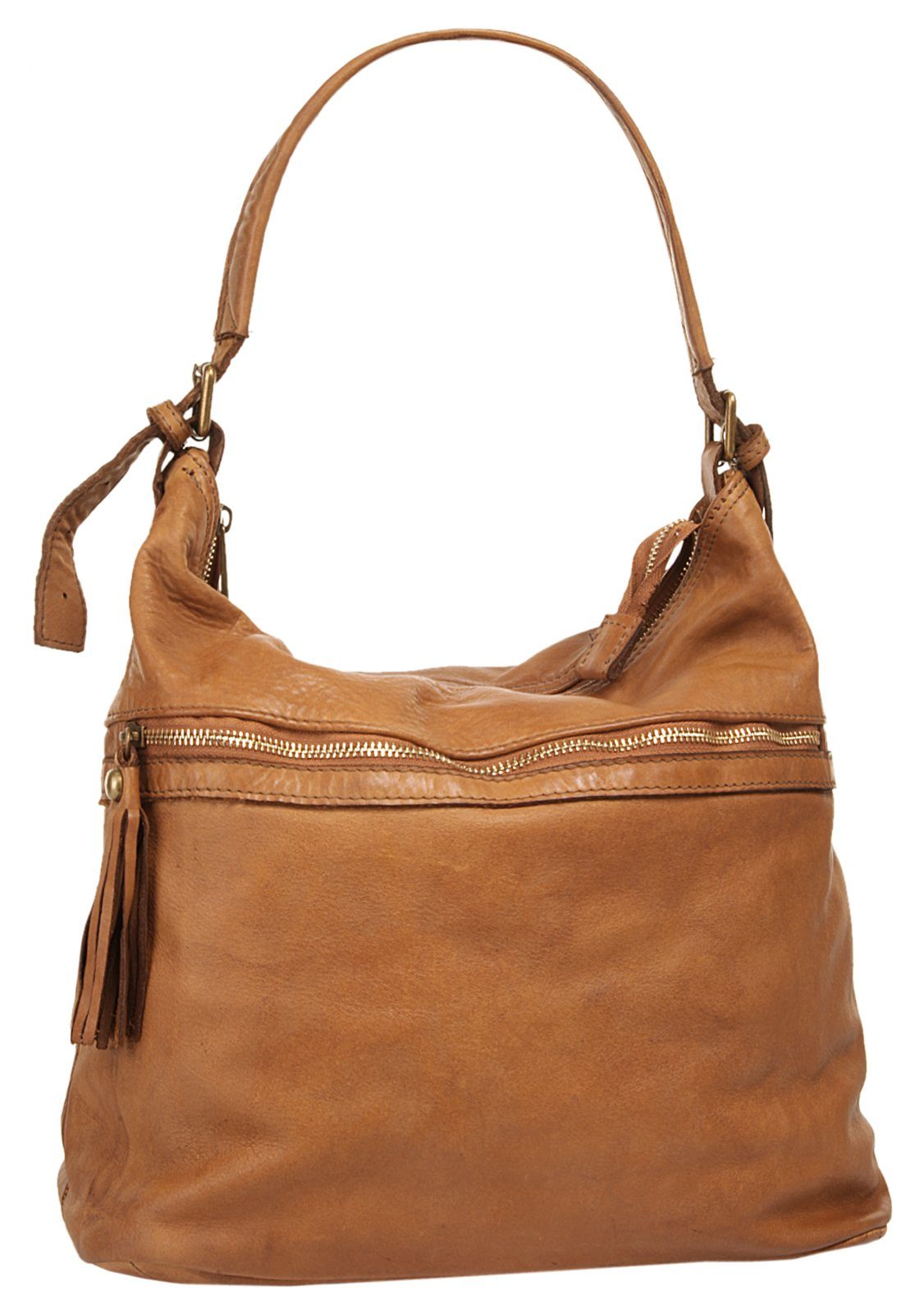 Samantha Look Shopper, echt Leder, Made in Italy
