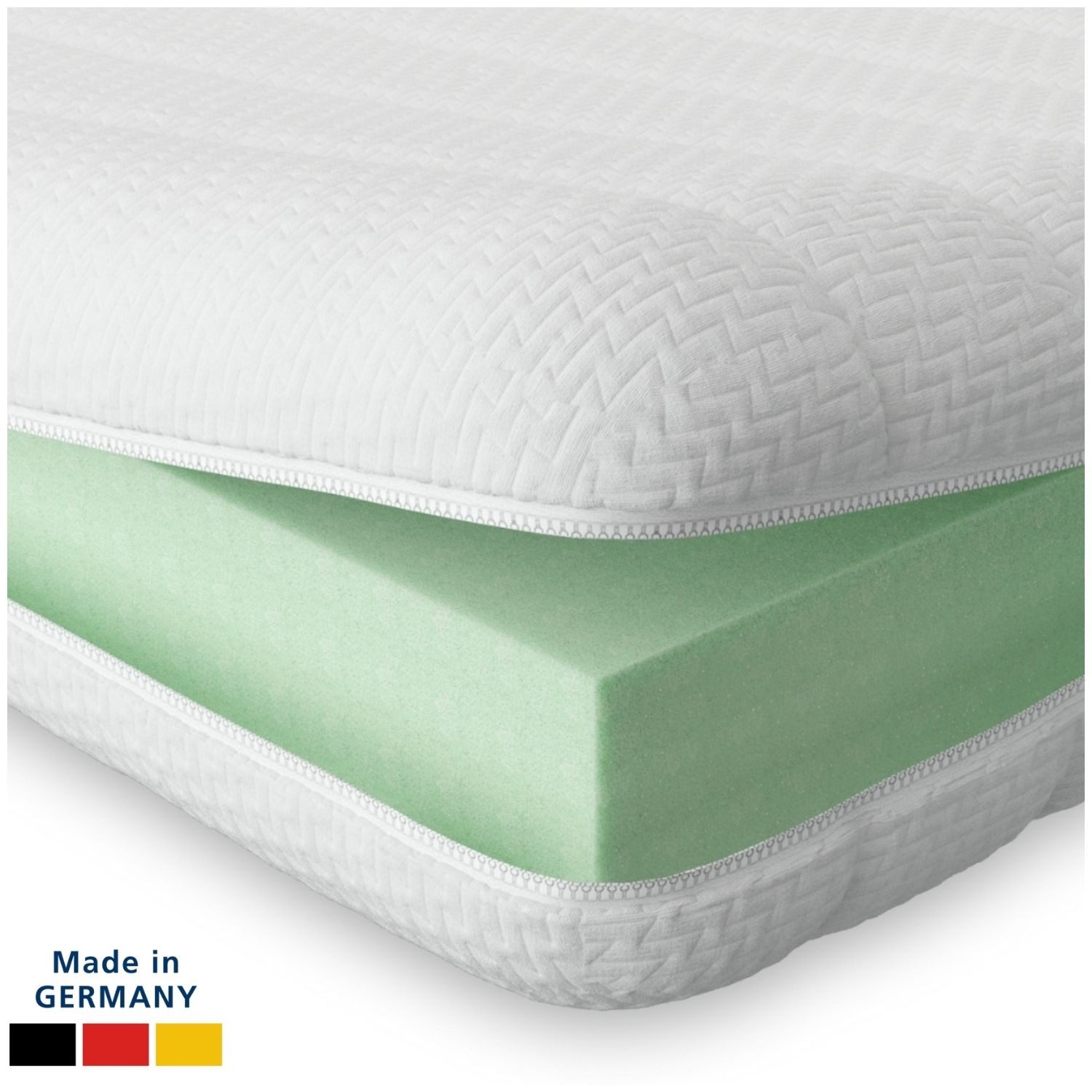 AM Qualitätsmatratzen, Topper weich, Komfortschaumtopper H2, Bezug waschbar günstig online kaufen