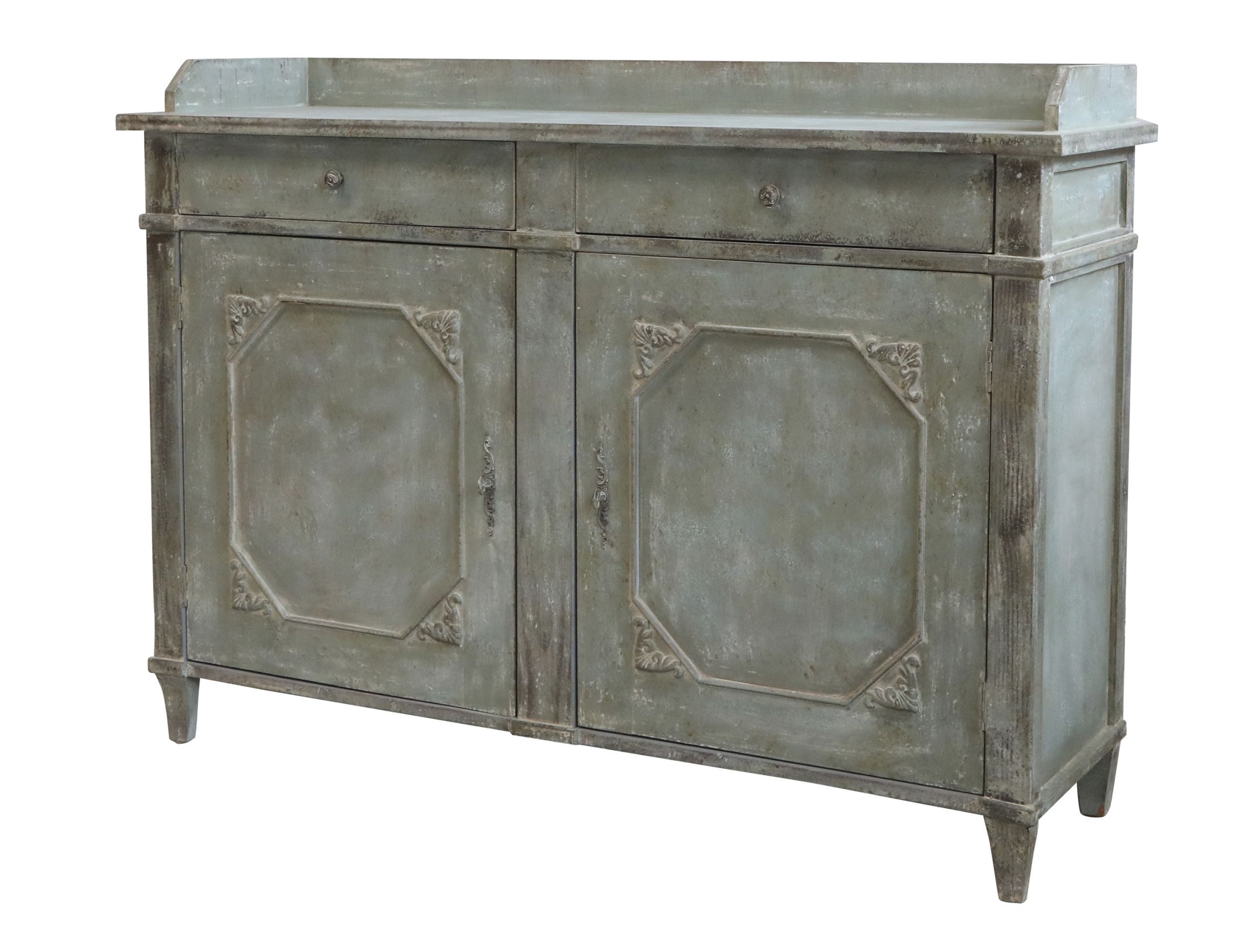 Chic Antique Stauraumschrank Florence Vintage