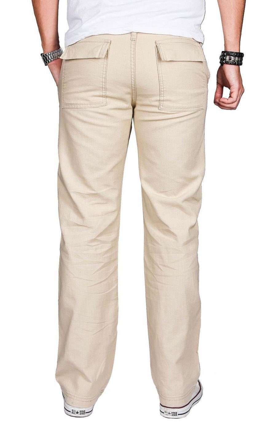 Alessandro Salvarini Leinenhose Herren – leichte Sommerhose Baumwolle Luftige Hose mit Kordelzug und bequemem Schnitt – Bild 4 von 4