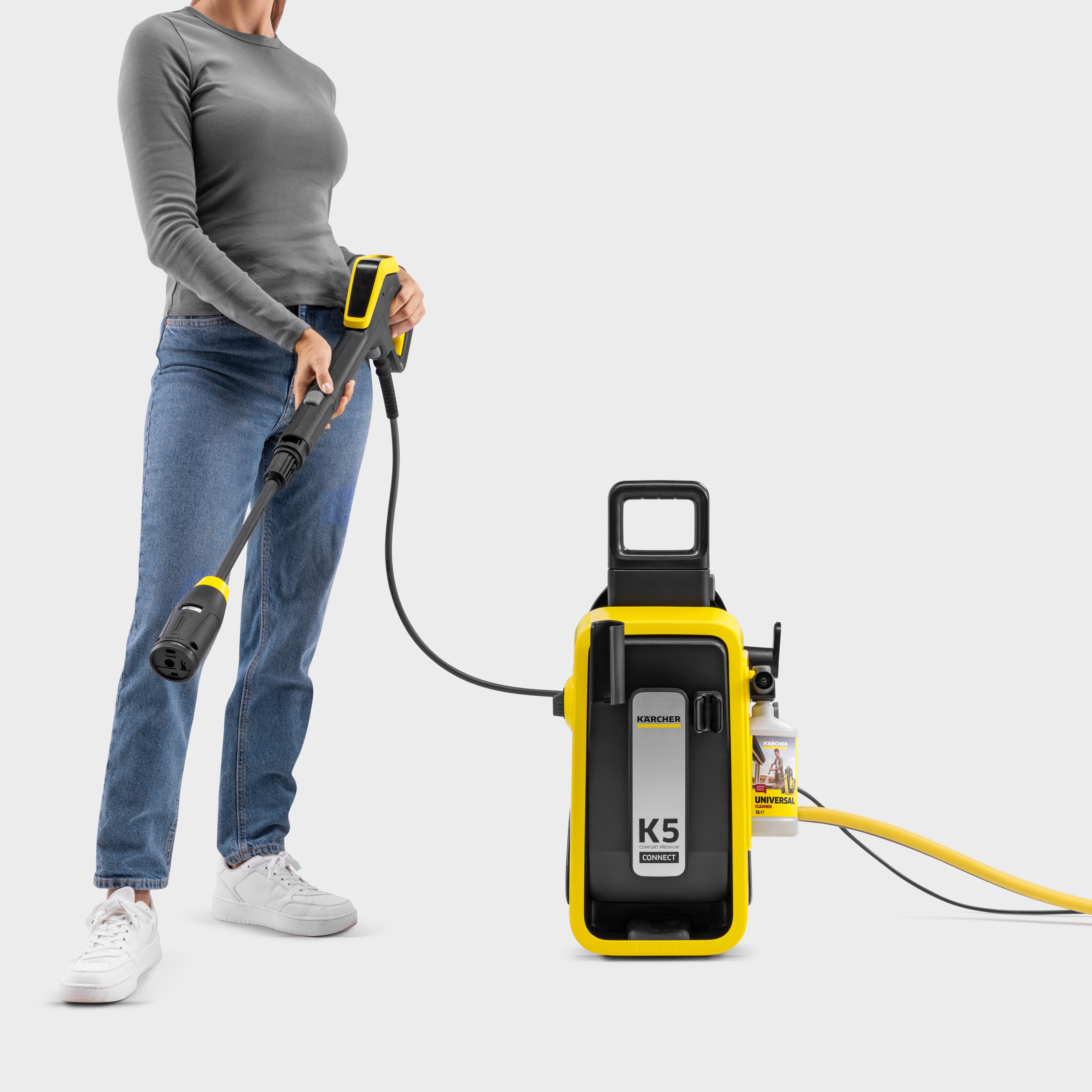 KÄRCHER Hochdruckreiniger K 5 Comfort Premium Connect *EU, Druck max: 145 bar, Fördermenge max: 500 l/h