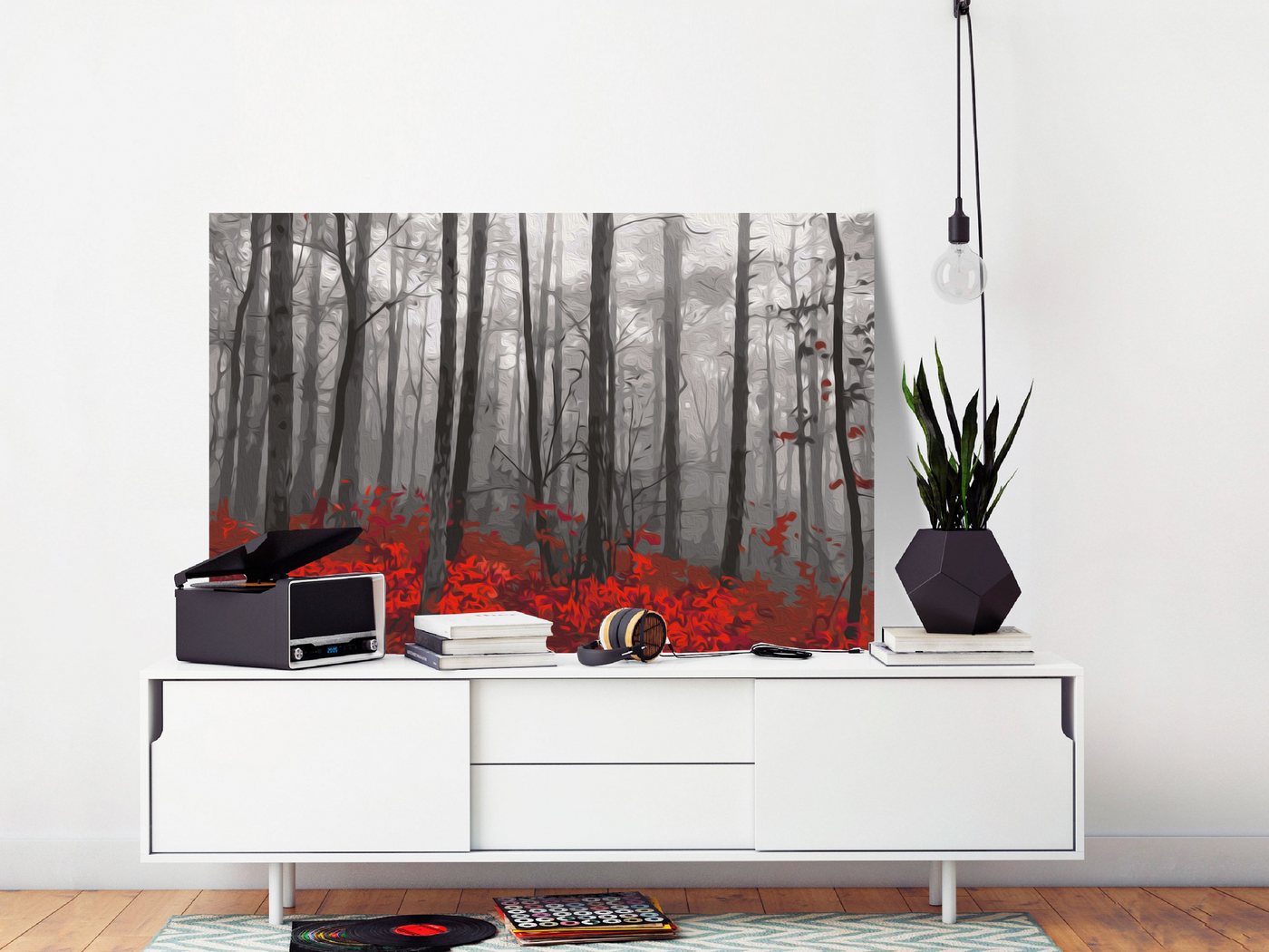 Thumbnail - Artgeist Malen nach Zahlen Naked Trees