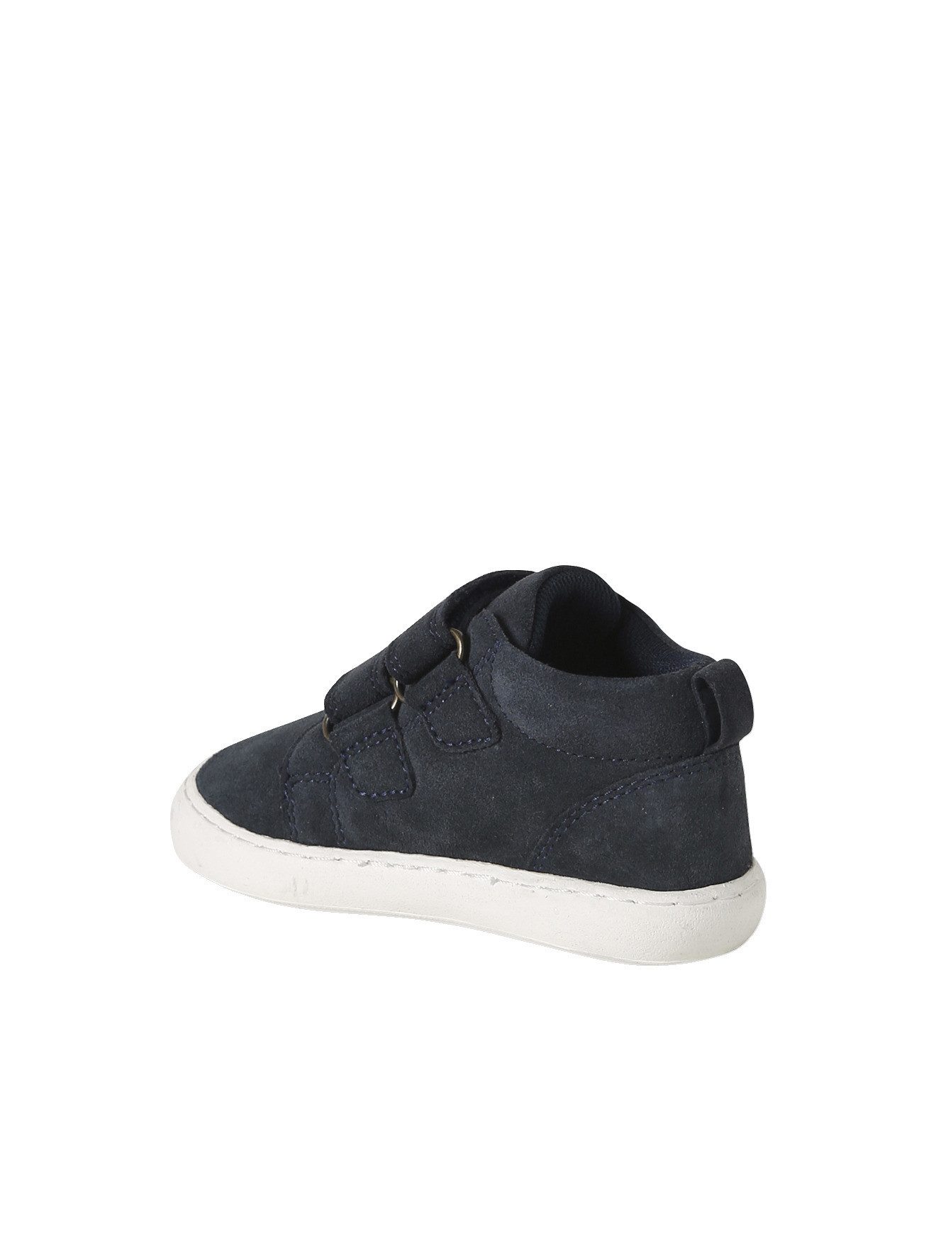 vertbaudet Baby Mid-Sneakers aus Leder mit Klett Babystiefel
