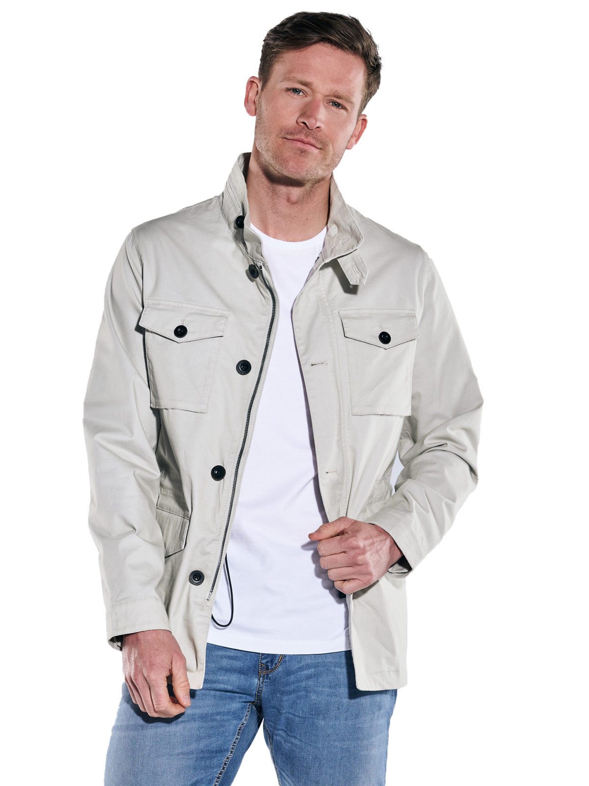 Langjacke Jacke im Fieljacket Design
