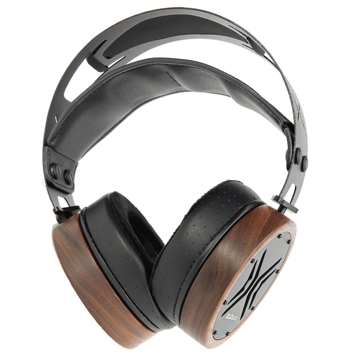 OLLO Audio Ollo Audio Kopfhörer X1 1.0 offene Bauweise mit Tisch-Stativ Kopfhörer (Kopfhörer, kabelgebunden, Vorteils-Set mit Tisch-Stativ)