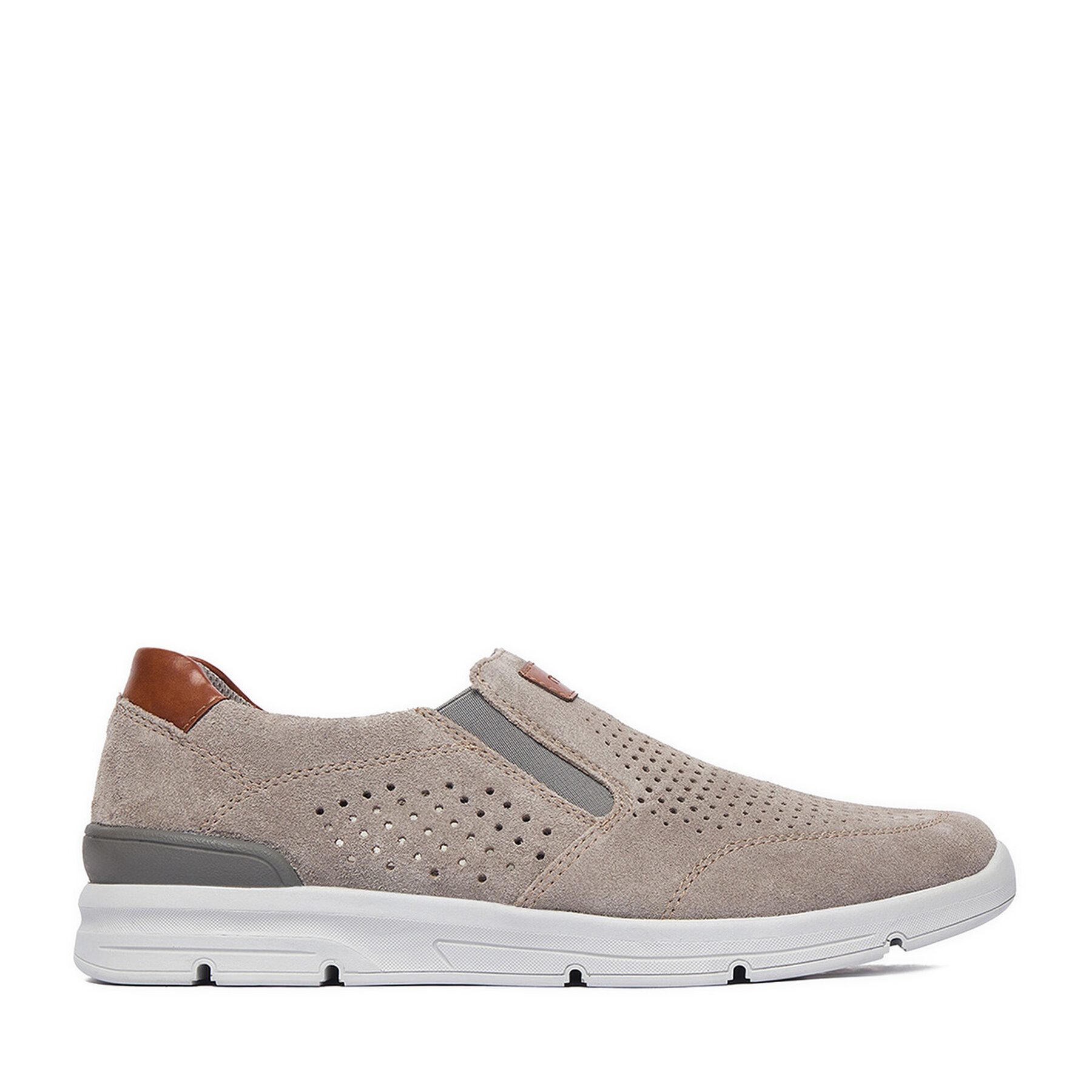 Rieker Rieker Herren-Sneaker, niedrig, Grau, 16458-42 Stiefel