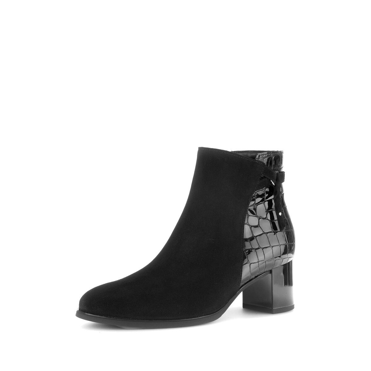 Gabor Elegante Stiefelette Materialmix Leder Stiefelette günstig online kaufen