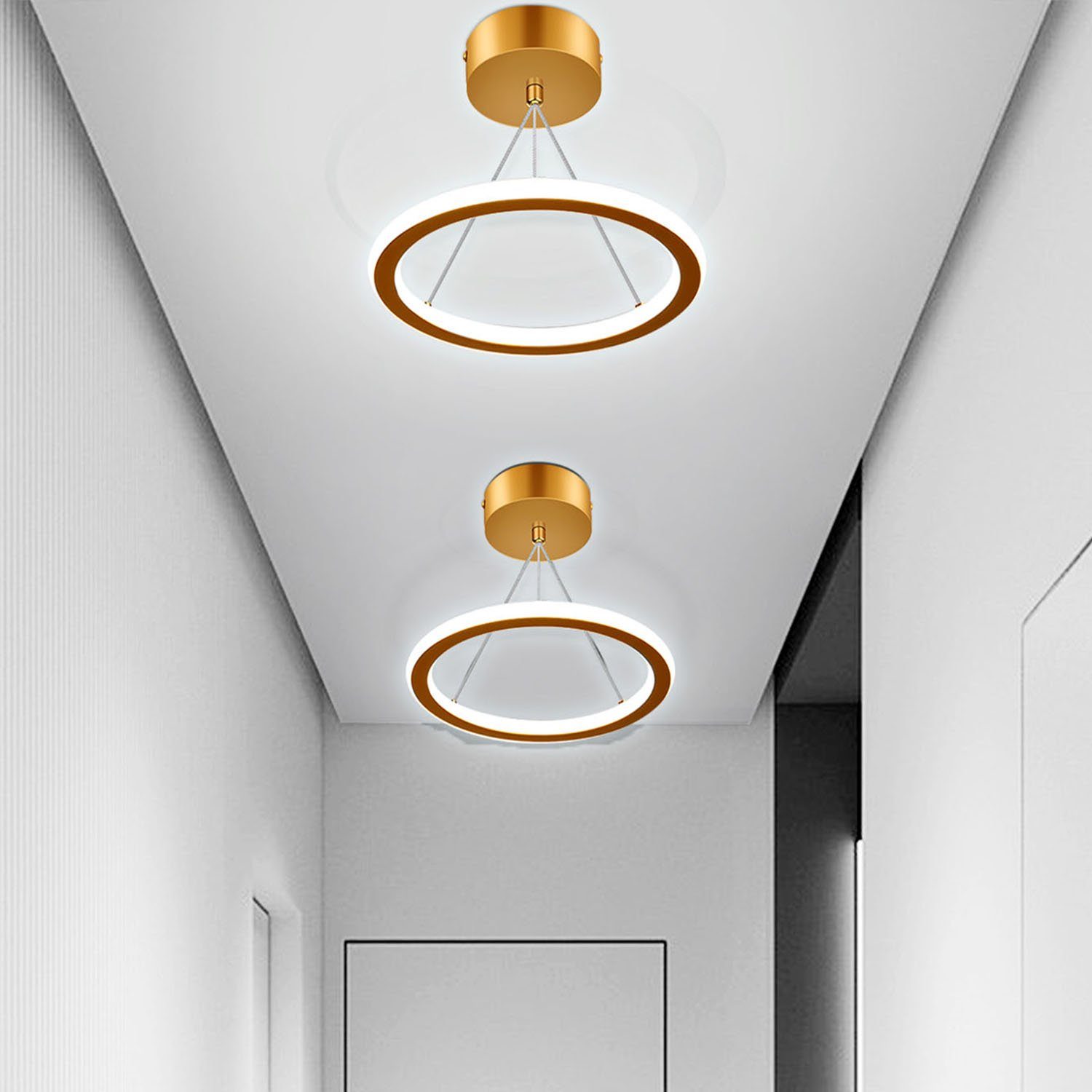 oyajia Deckenleuchte Modern 16W LED Deckenlampe, günstig online kaufen