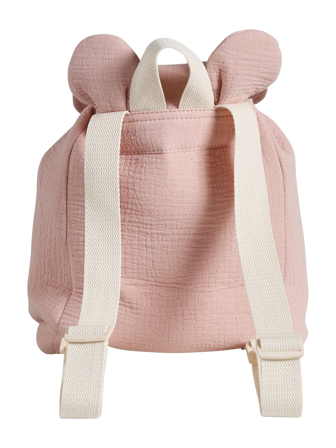vertbaudet Rucksack Kinder Kita-Rucksack aus Musselin mit Ohren