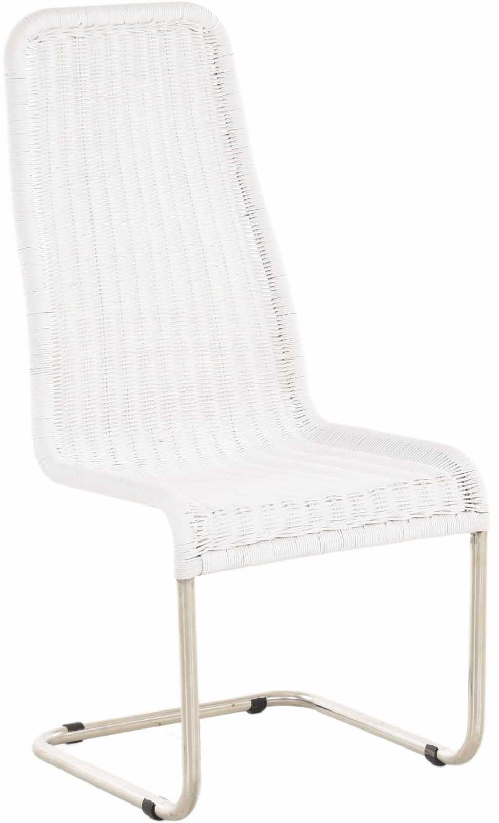 Krines Home Esszimmerstuhl Rattan Schwingstuhl Esszimmer Rattan Schwinger Stühle ohne Armlehne, Stühle ohne Armlehne Hohe Rückenlehne