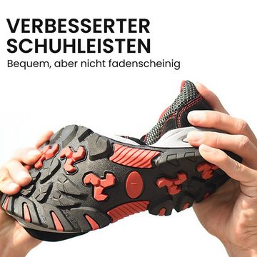 Daisred Herren Damen Sicherheitsschuhe Schutzschuhe Sneaker Arbeitsschuh