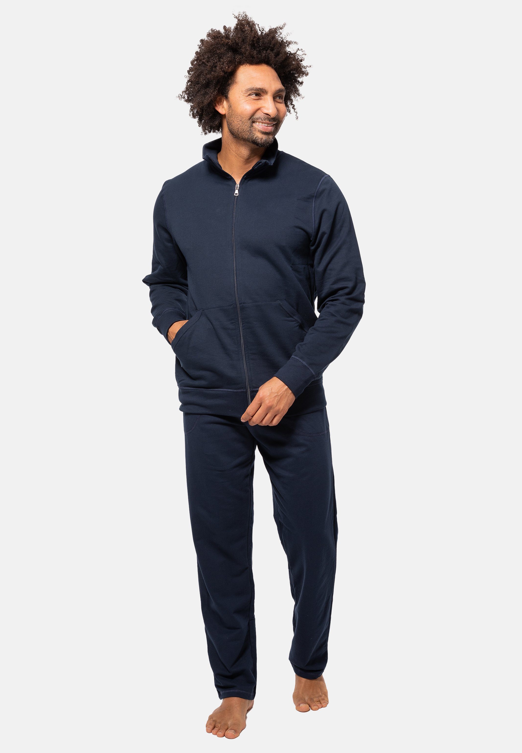 Ammann Pyjama Leisure (1 - Bio-Baumwolle Hose weicher tlg) - Aus Baumwolle Homewear