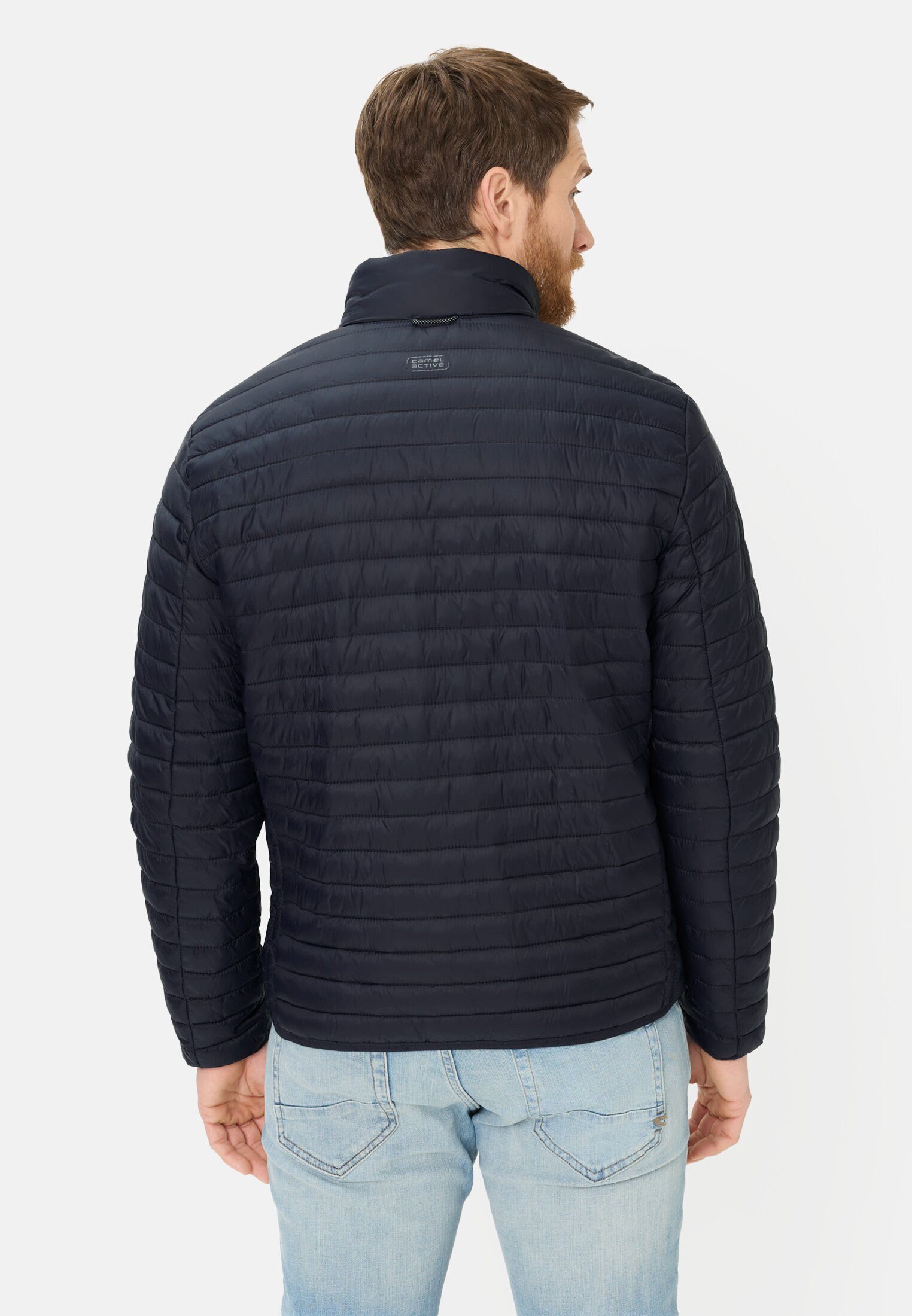 camel active Steppjacke mit wasserabweisender Funktion Langarm Stehkragen M günstig online kaufen