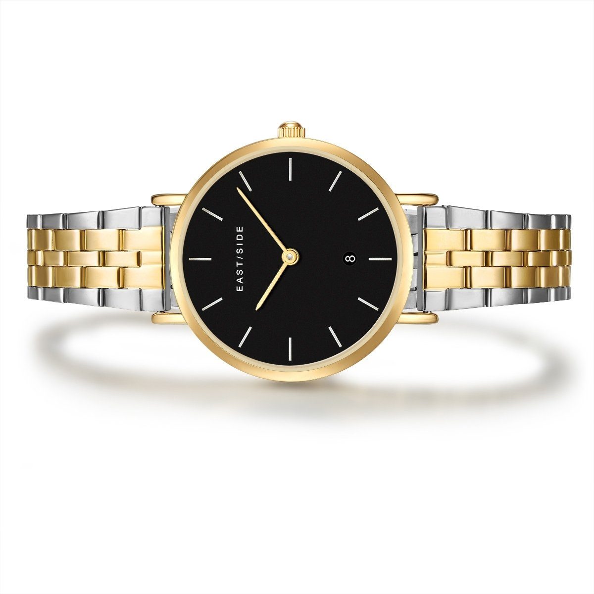 Eastside Quarzuhr Bloomfield silber/gelbgold, mit Edelstahl-Armband günstig online kaufen