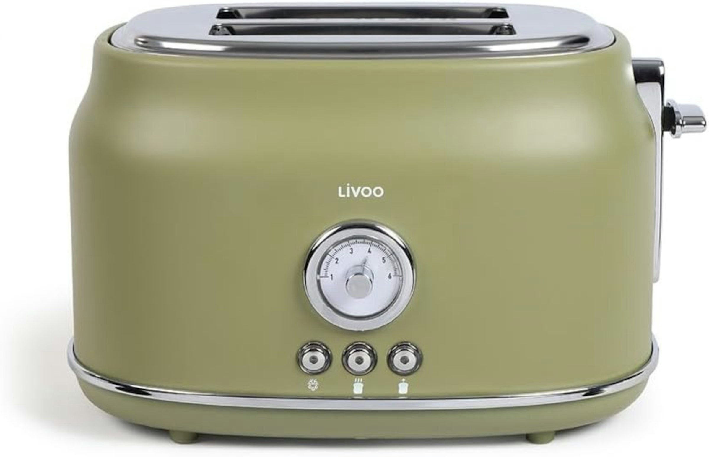 LIVOO Toaster DOD181V Retro Design, 810 W