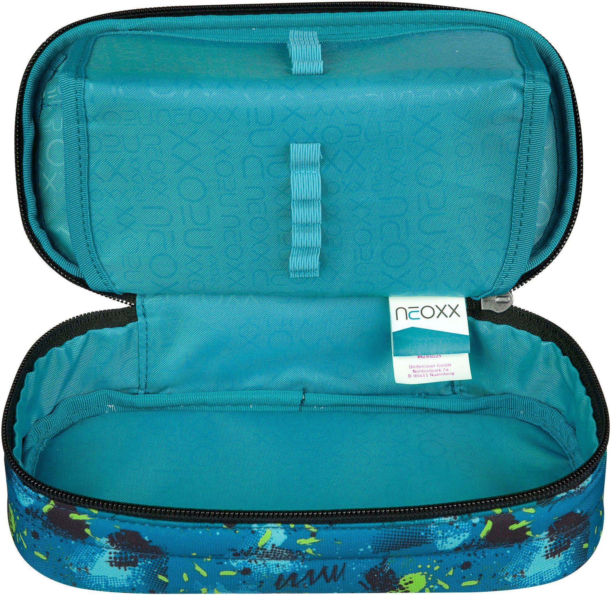 neoxx Schreibgeräteetui Schlamperbox, Jump, teilweise aus recyceltem Material