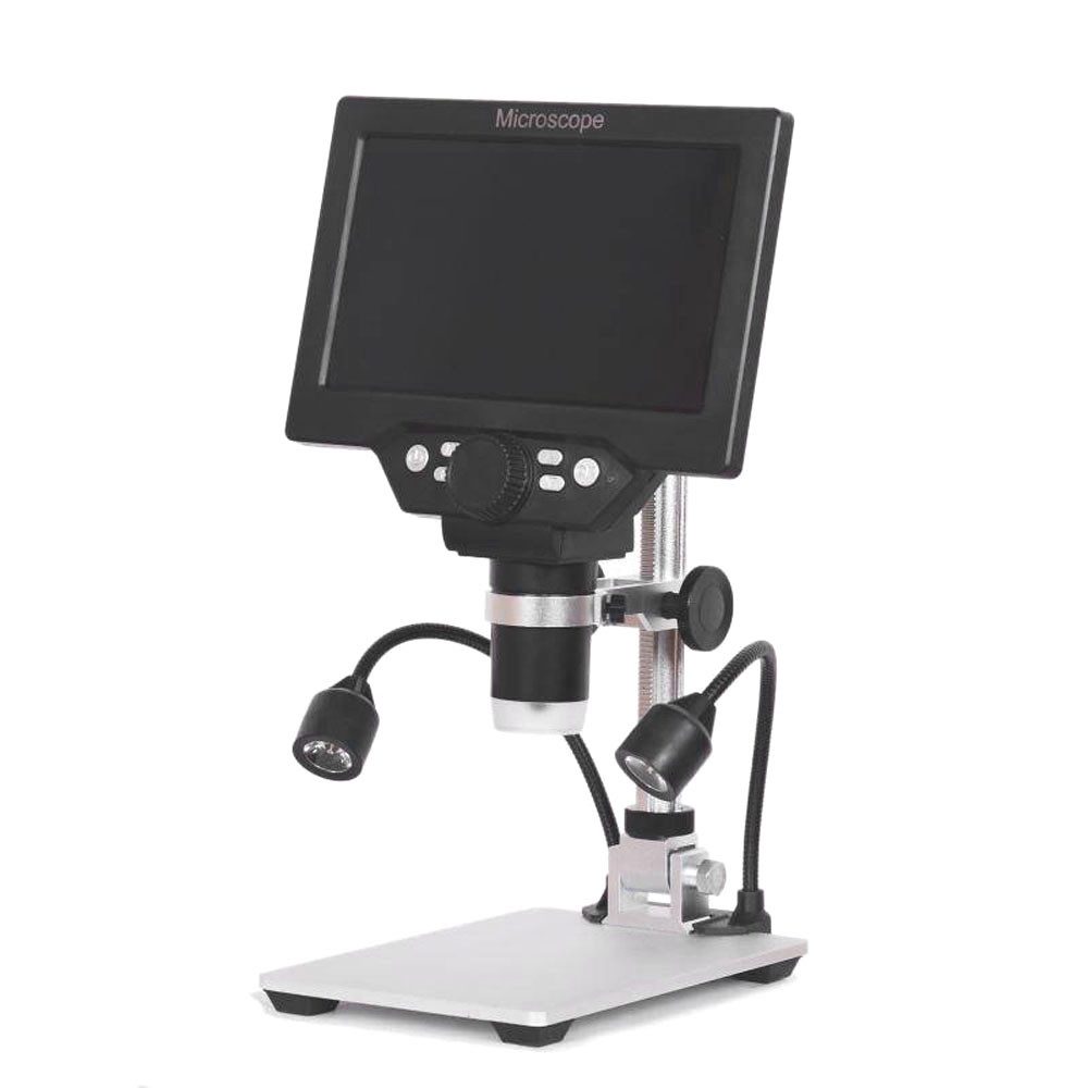 GARRYFIZH Digitalmikroskop Mikroskop Digital 1-1200X Digital Microscope Digitalmikroskop (G1200 Hochauflösendes LCD-Display)