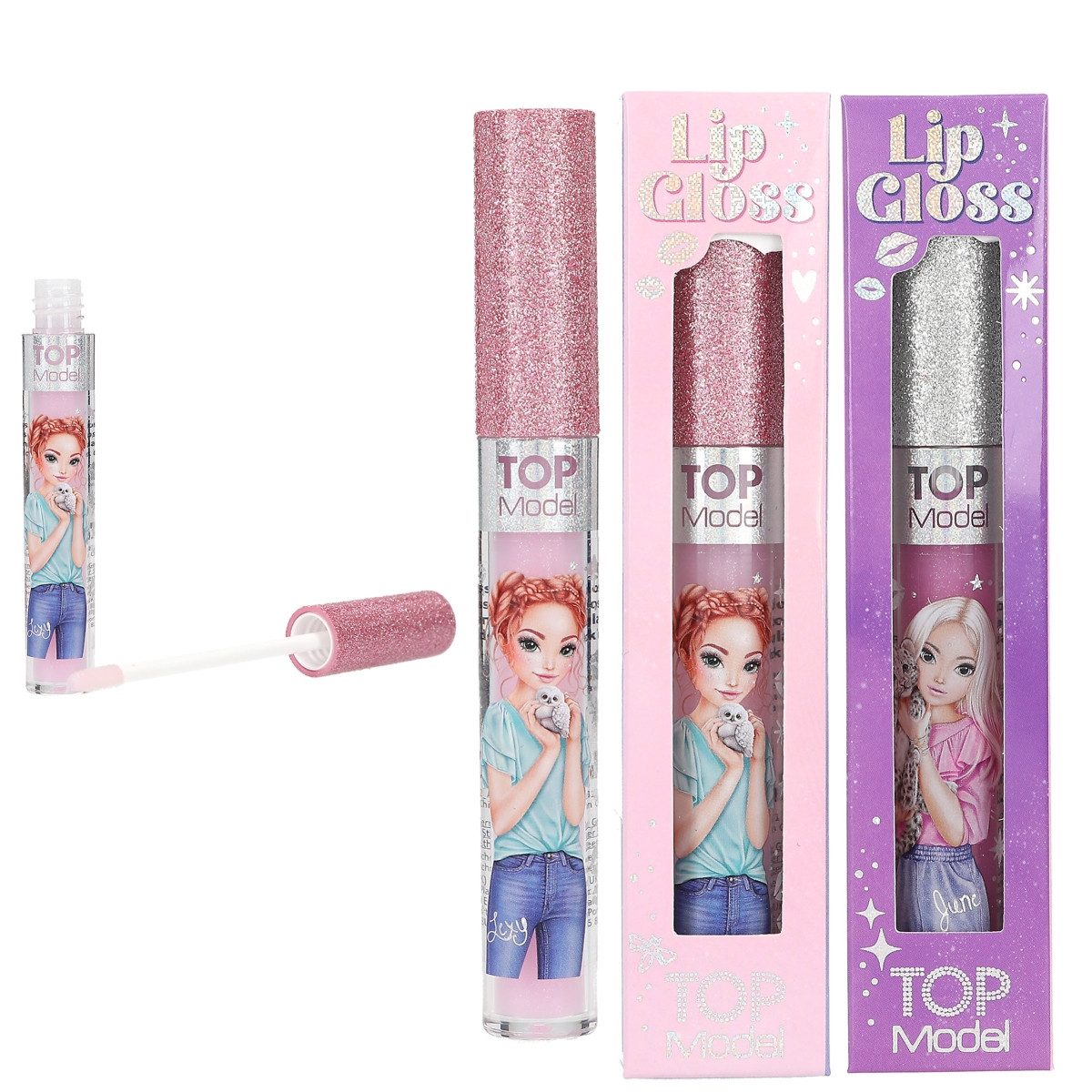 Depesche Badaccessoire-Set TOPModel Lipgloss mit Glitzerkappe BEAUTY and ME günstig online kaufen