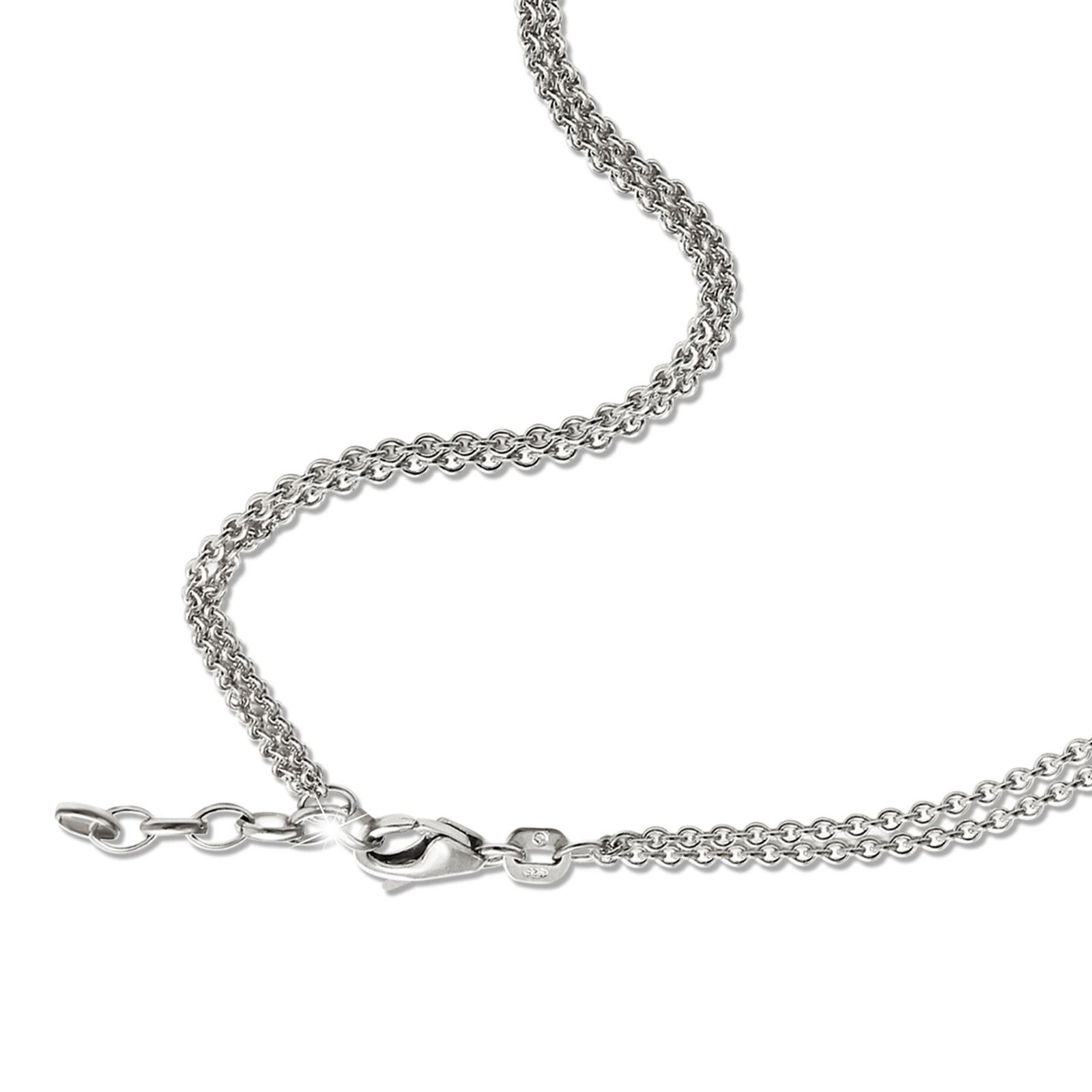 SilberDream Fußkette mit Anhänger SilberDream Fußkette Fantasie 925, Damen Fußketten Fantasie aus 925 Sterling Silber, Farbe: silber