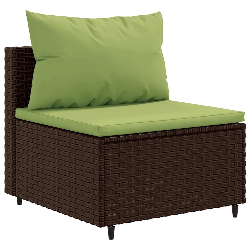 vidaXL Gartenlounge-Set 4-tlg. Garten-Lounge-Set mit Kissen günstig online kaufen