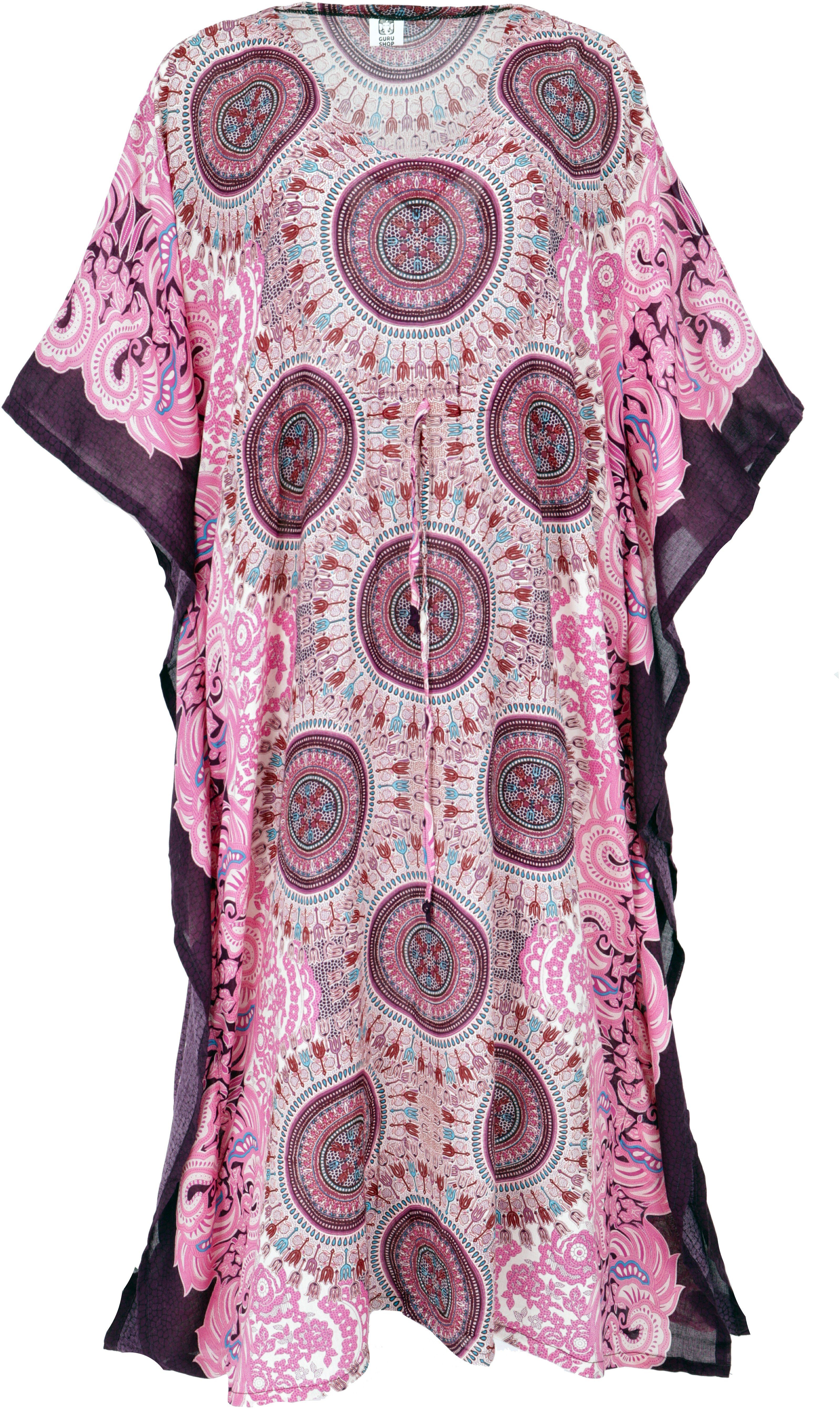 Guru-Shop Midikleid Ponchokleid, Kaftan, Maxikleid, Strandkleid günstig online kaufen